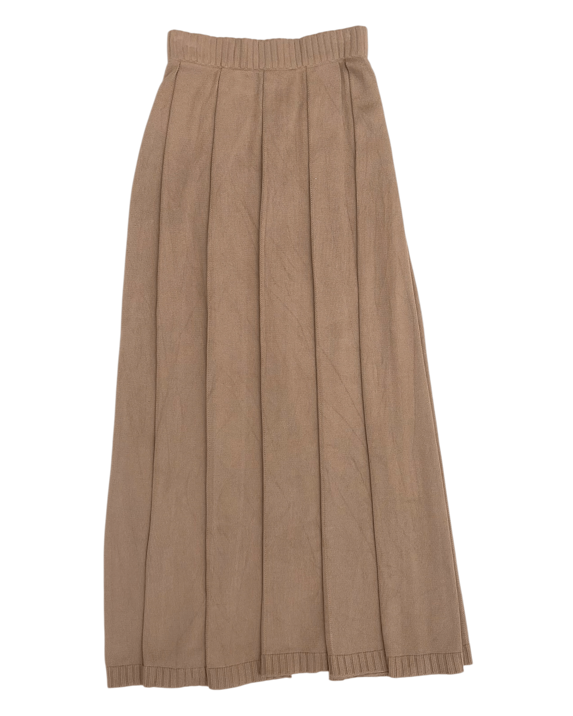 Auralee AURALEE for Ron Herman Dry Cotton Pleated Knitted Skirts Size 25" / US 0 / IT 36 - 2 Thumbnail