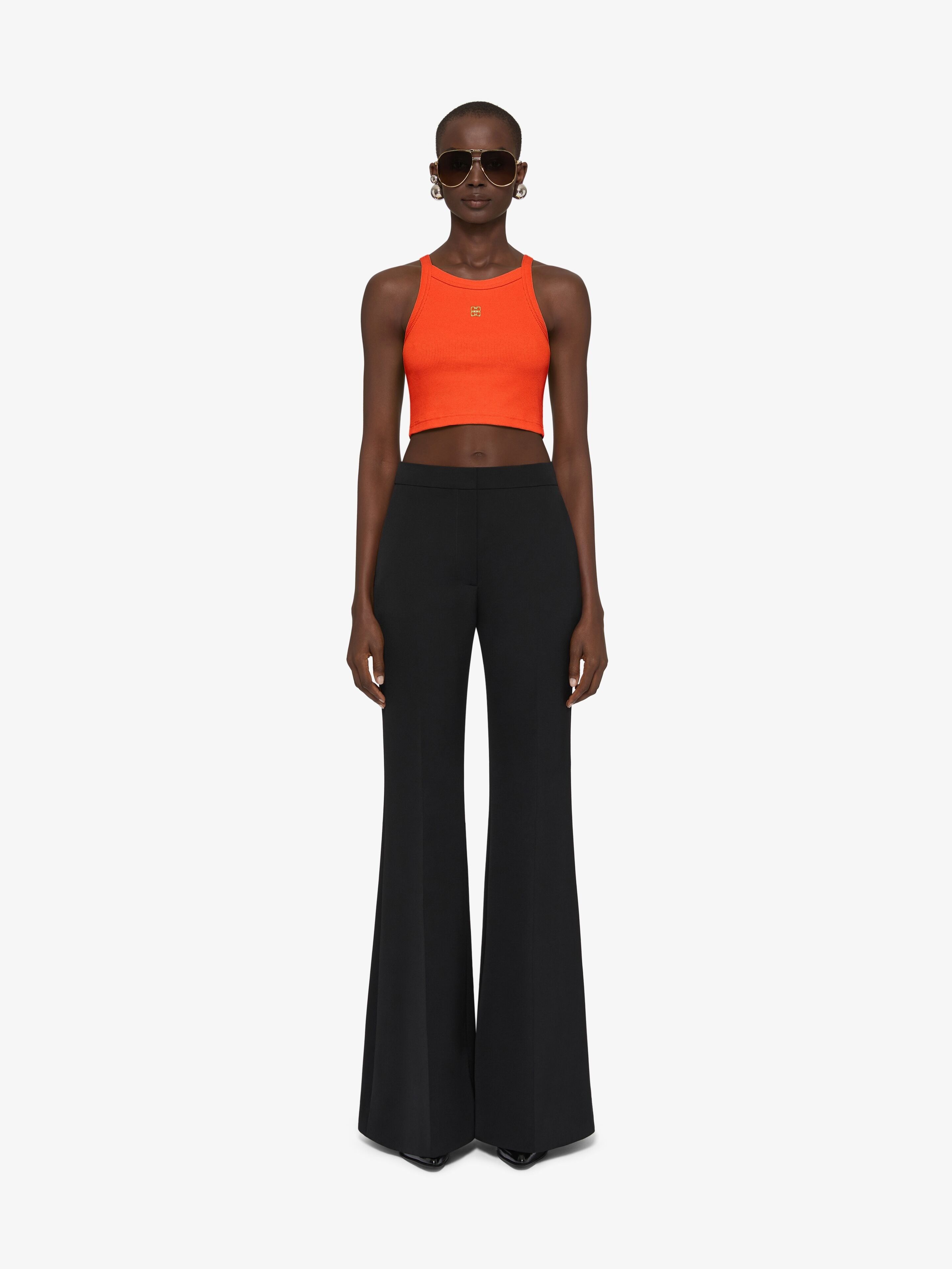 Givenchy oc11z0725 Tank Top in Orange Size M / US 6-8 / IT 42-44 - 2 Thumbnail