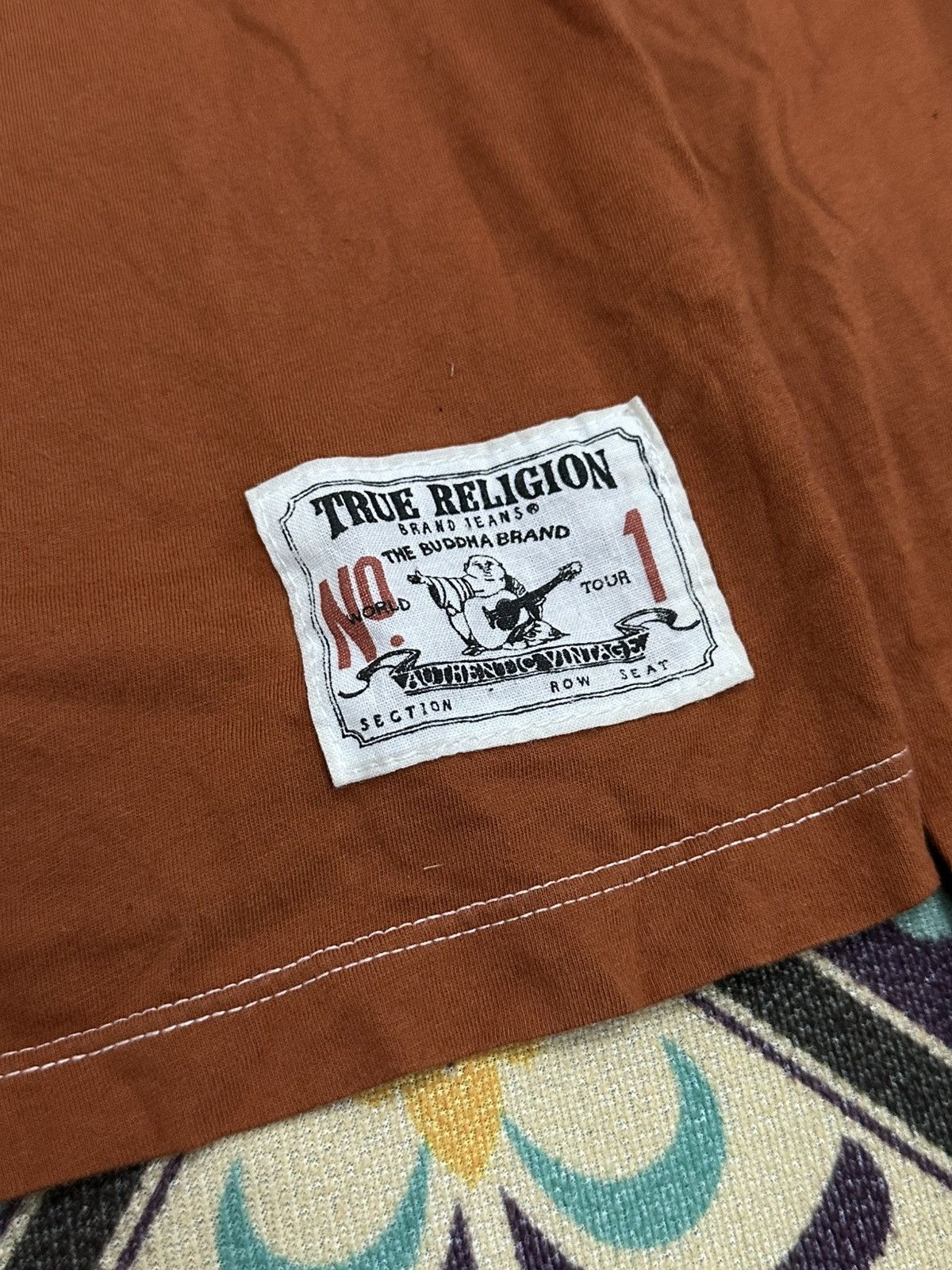 True Religion True Religion White Stitching L/S Shirt Size US M / EU 48-50 / 2 - 4 Thumbnail