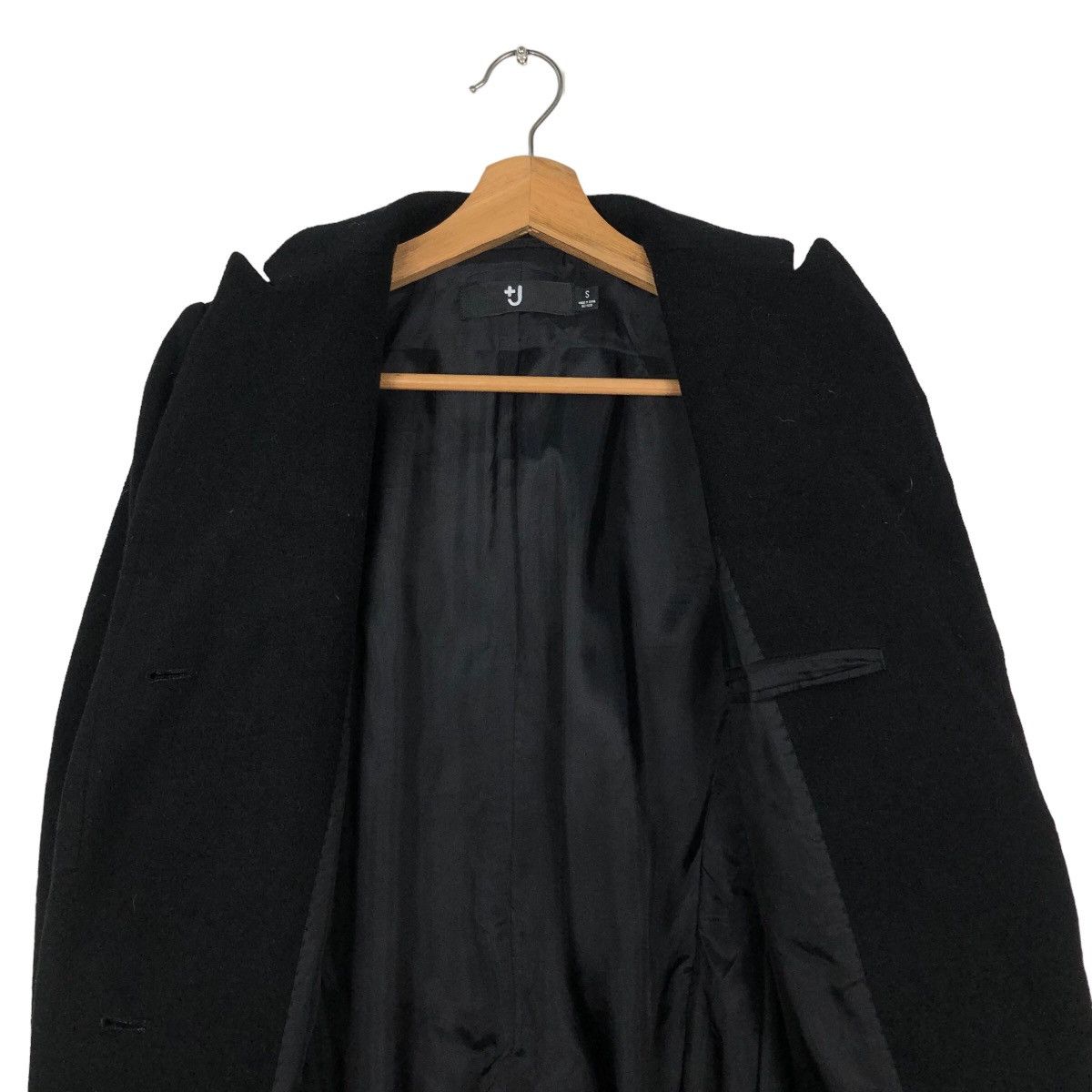 Jil Sander 🔥Rich Black Long Jacket Jill Sander J+ Japan Size US S / EU 44-46 / 1 - 14 Thumbnail