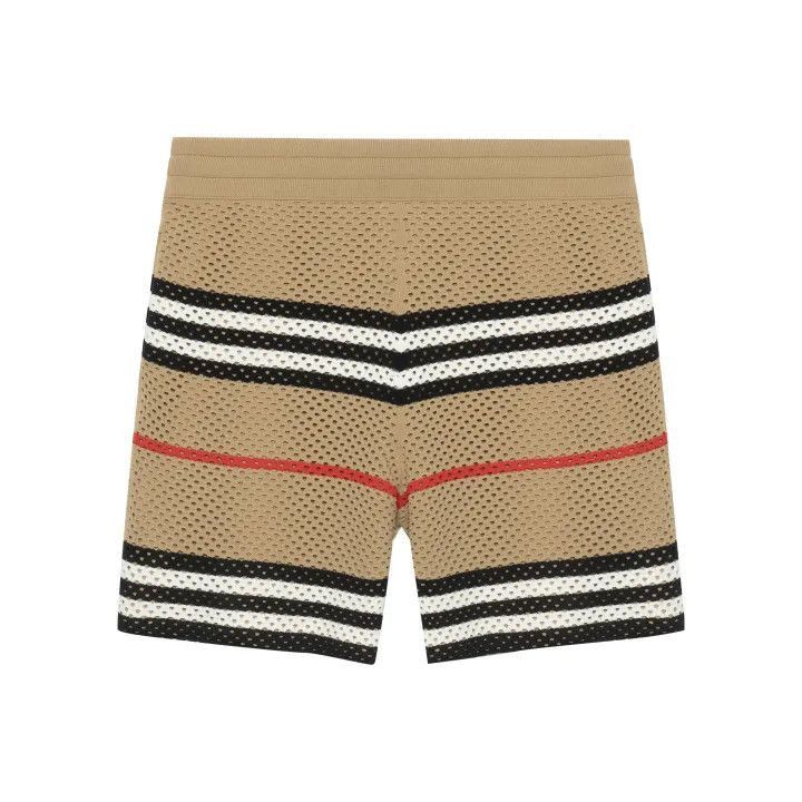 Burberry Burberry Burberry Colorblock Striped Casual Shorts for Men Size US 27 - 1 Thumbnail