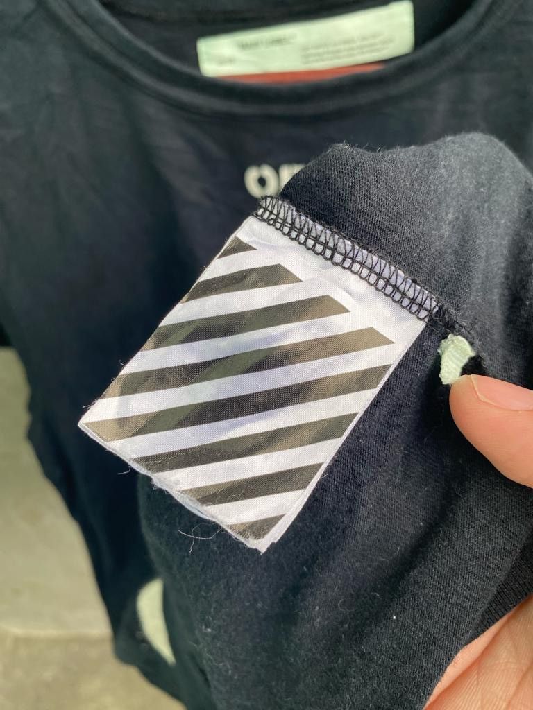 Off-White SS17 Mirrors Spray Paint Tee Size US XS / EU 42 / 0 - 8 Thumbnail