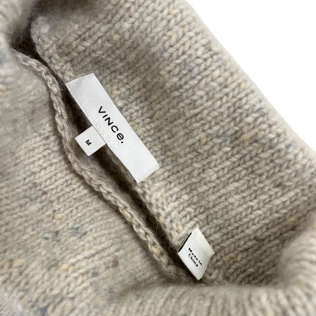 Vince Vince Funnel Neck Wool Blend Sweater Size M / US 6-8 / IT 42-44 - 6 Thumbnail