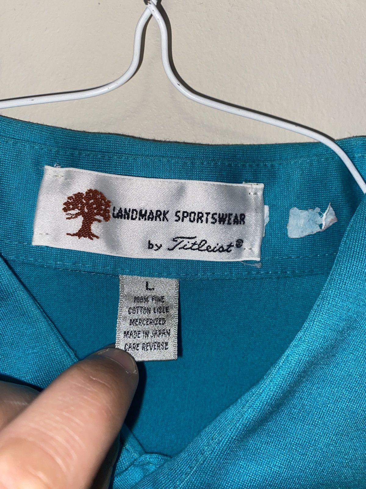 Vintage Landmark Sportswear 1994 Golf Polo Size US L / EU 52-54 / 3 - 4 Thumbnail