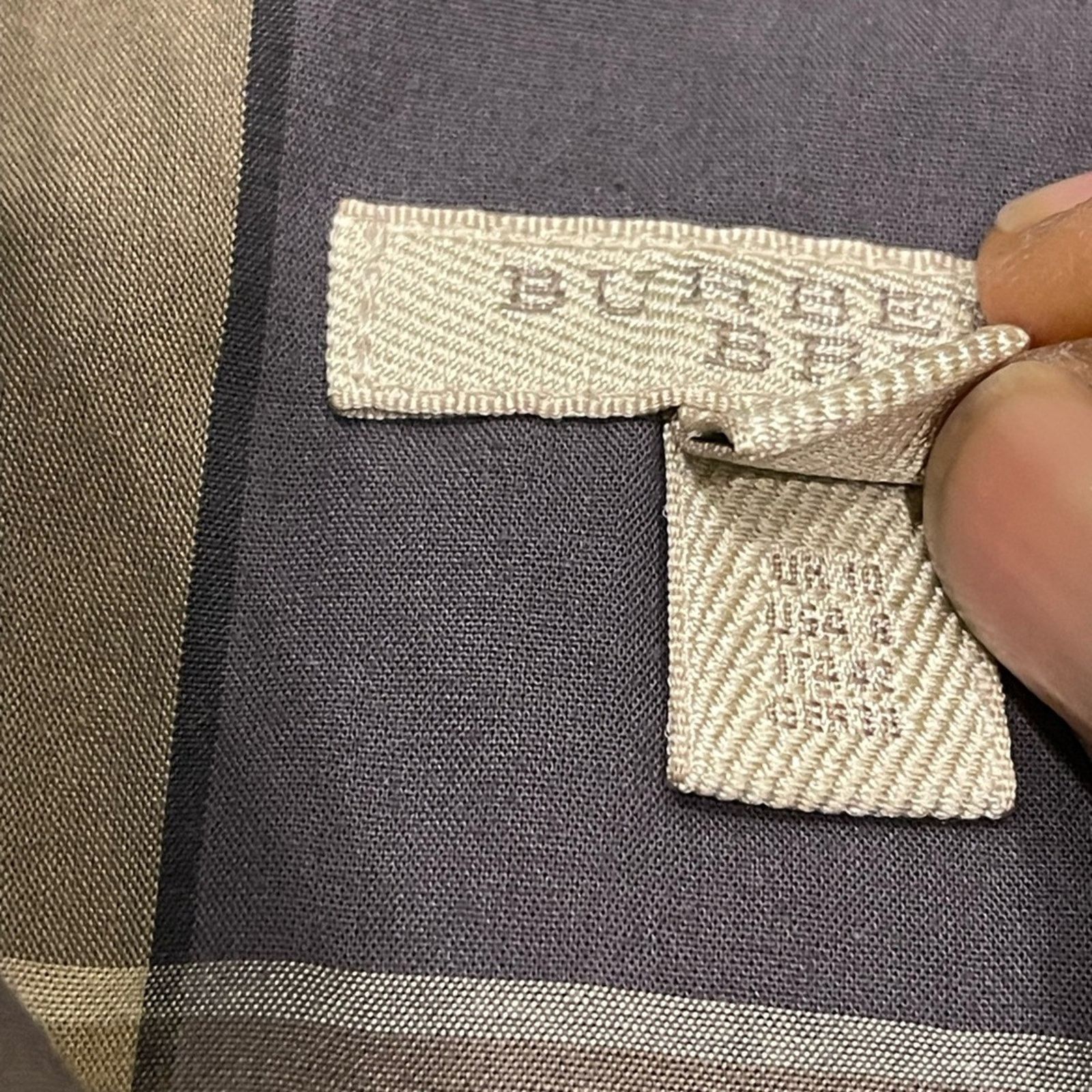 Burberry Burberry Brit Plaid Botton Down Short Sleeve PDress Sz:8 Size M / US 6-8 / IT 42-44 - 14 Thumbnail