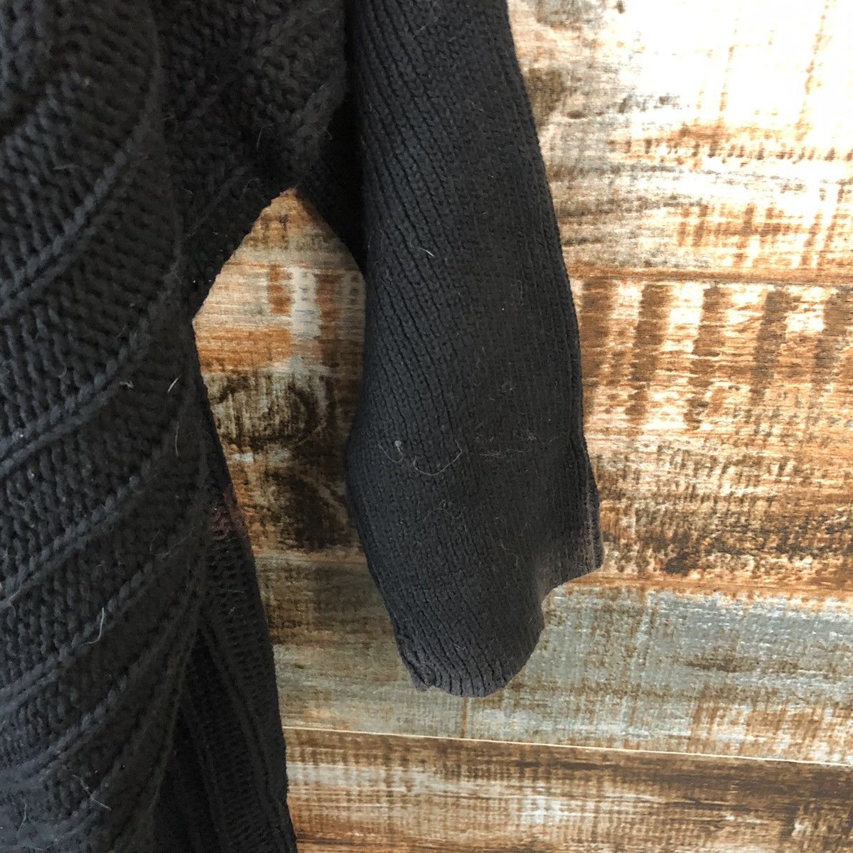 Japanese Brand Antique Black faded Knitwear #A1341 Size L / US 10 / IT 46 - 8 Thumbnail