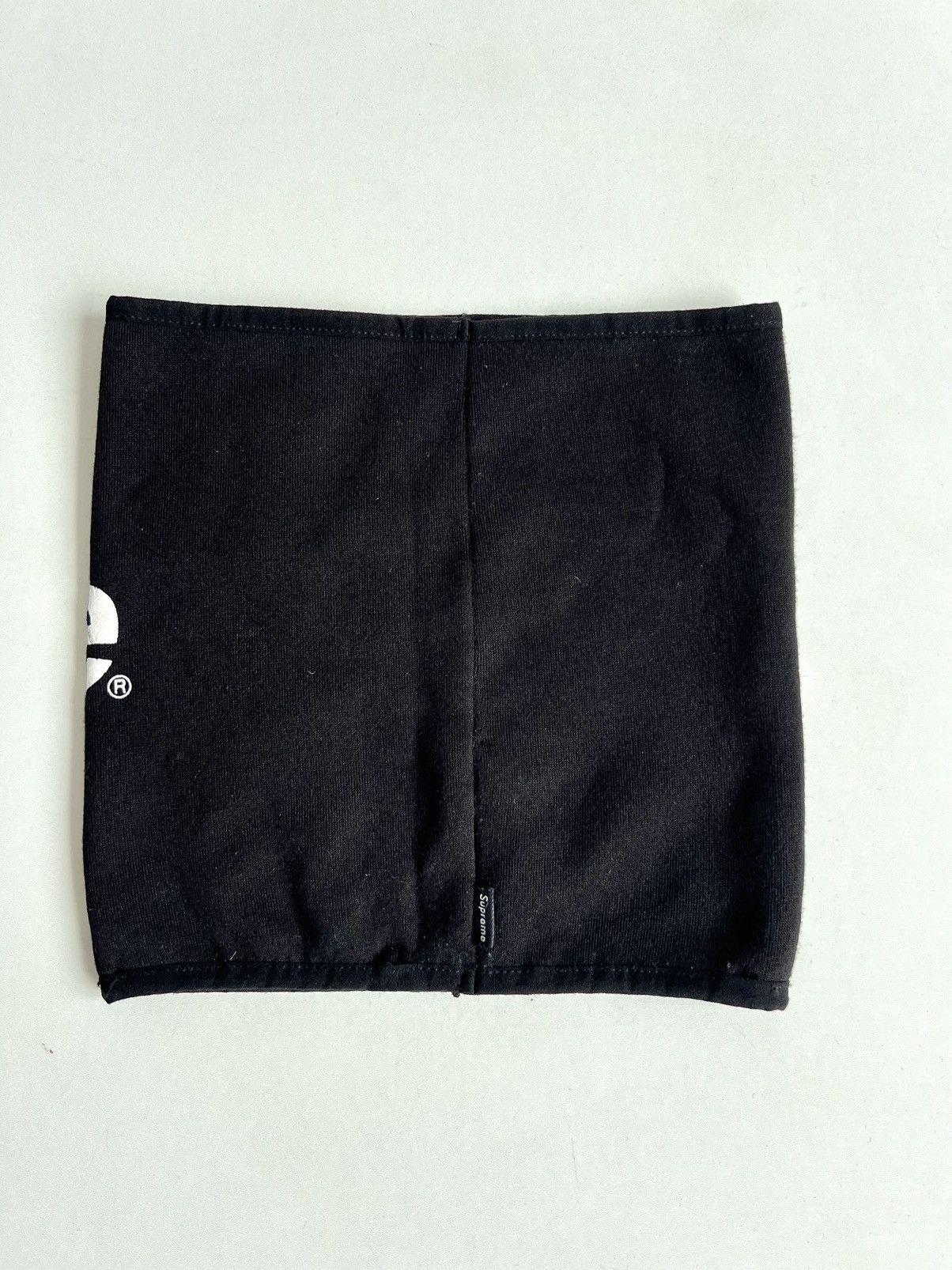 Supreme 🔥F/W 15 Supreme Neck Gaiter/Mask/Buff Fleece Black Size ONE SIZE - 2 Thumbnail