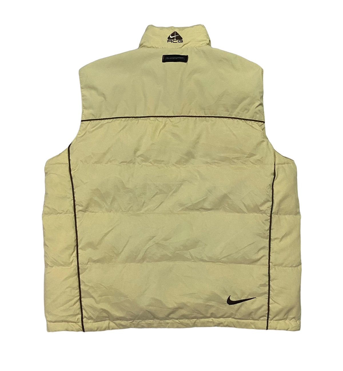 Nike ACG Vintage 90s Nike ACG Down Puffer Vest Size US XL / EU 56 / 4 - 3 Thumbnail