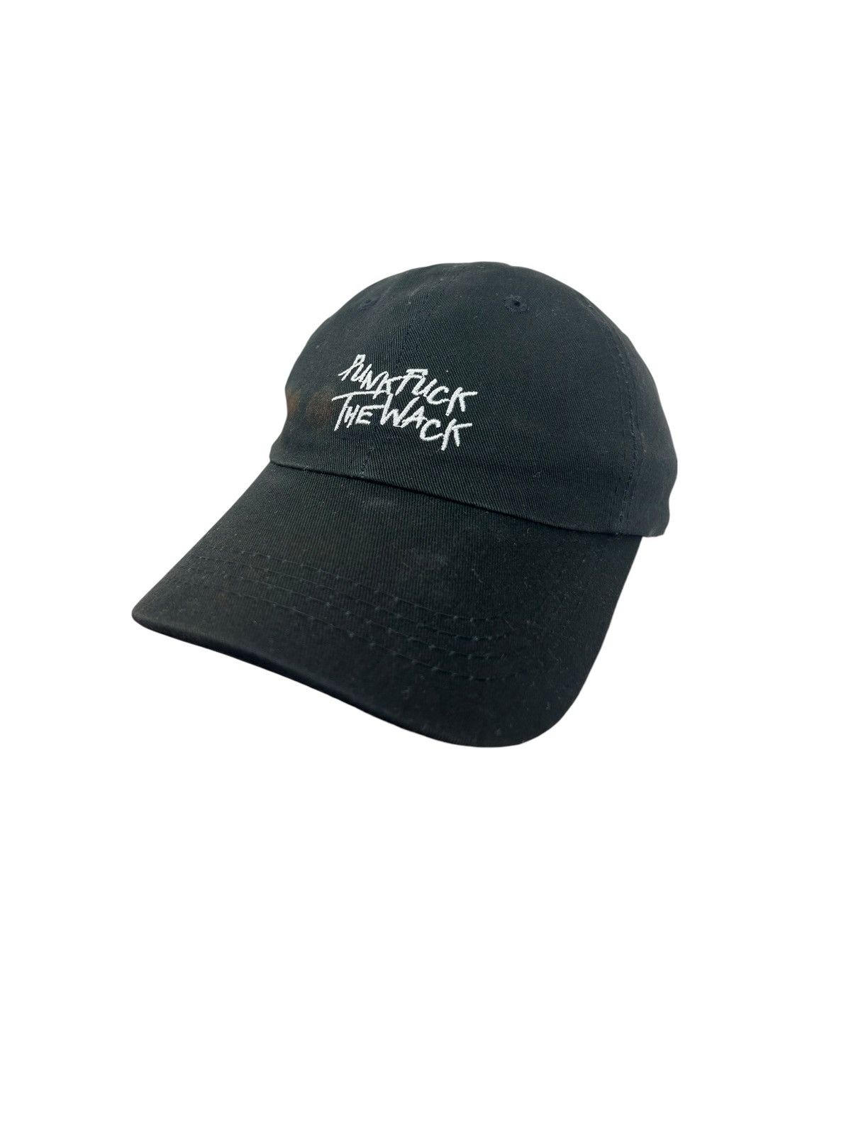 Japanese Brand Punk Fuck The Wack / Punk Style Adjustable Cap by Damplusk Size ONE SIZE - 3 Thumbnail