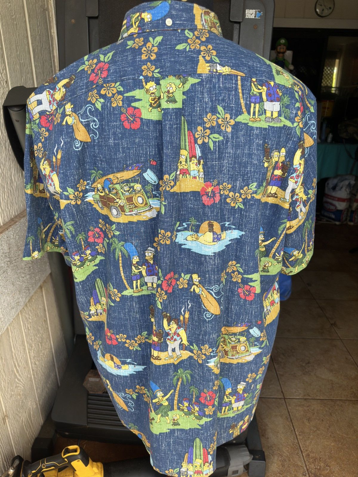 Reyn Spooner New Reyn Spooner The Simpsons Hawaiian Vacation Men's XXL Size US XXL / EU 58 / 5 - 2 Thumbnail