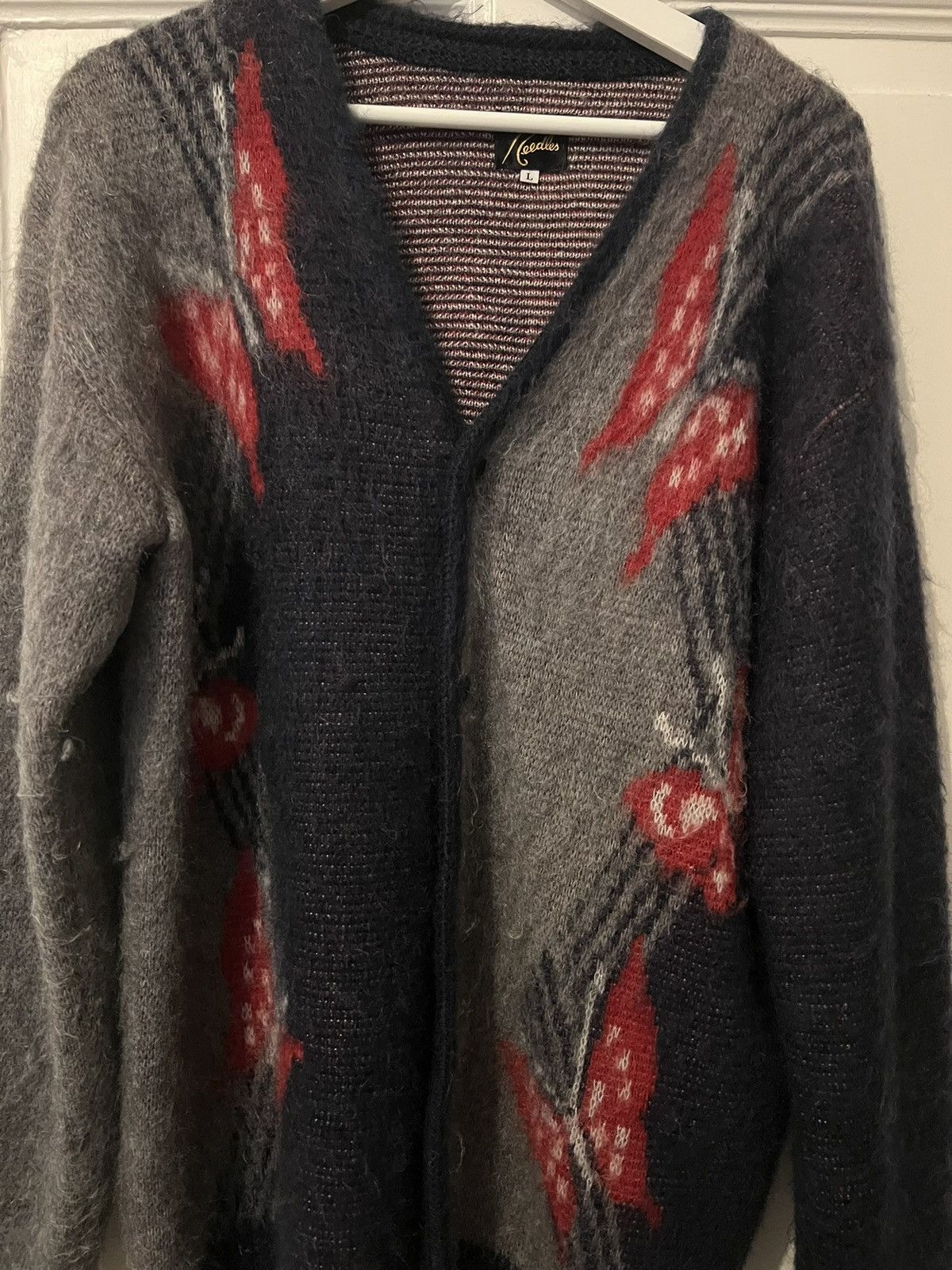 Needles Needles Mohair Butterfly Cardigan Size US L / EU 52-54 / 3 - 2 Thumbnail
