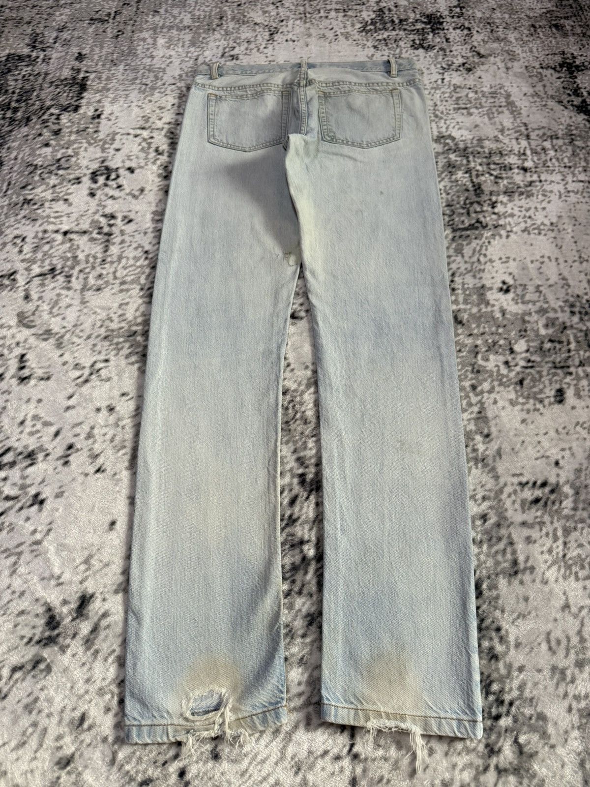 A.P.C. A.P.C Paris Petit New Standard Light Wash Slim Jeans Size US 30 / EU 46 - 2 Thumbnail