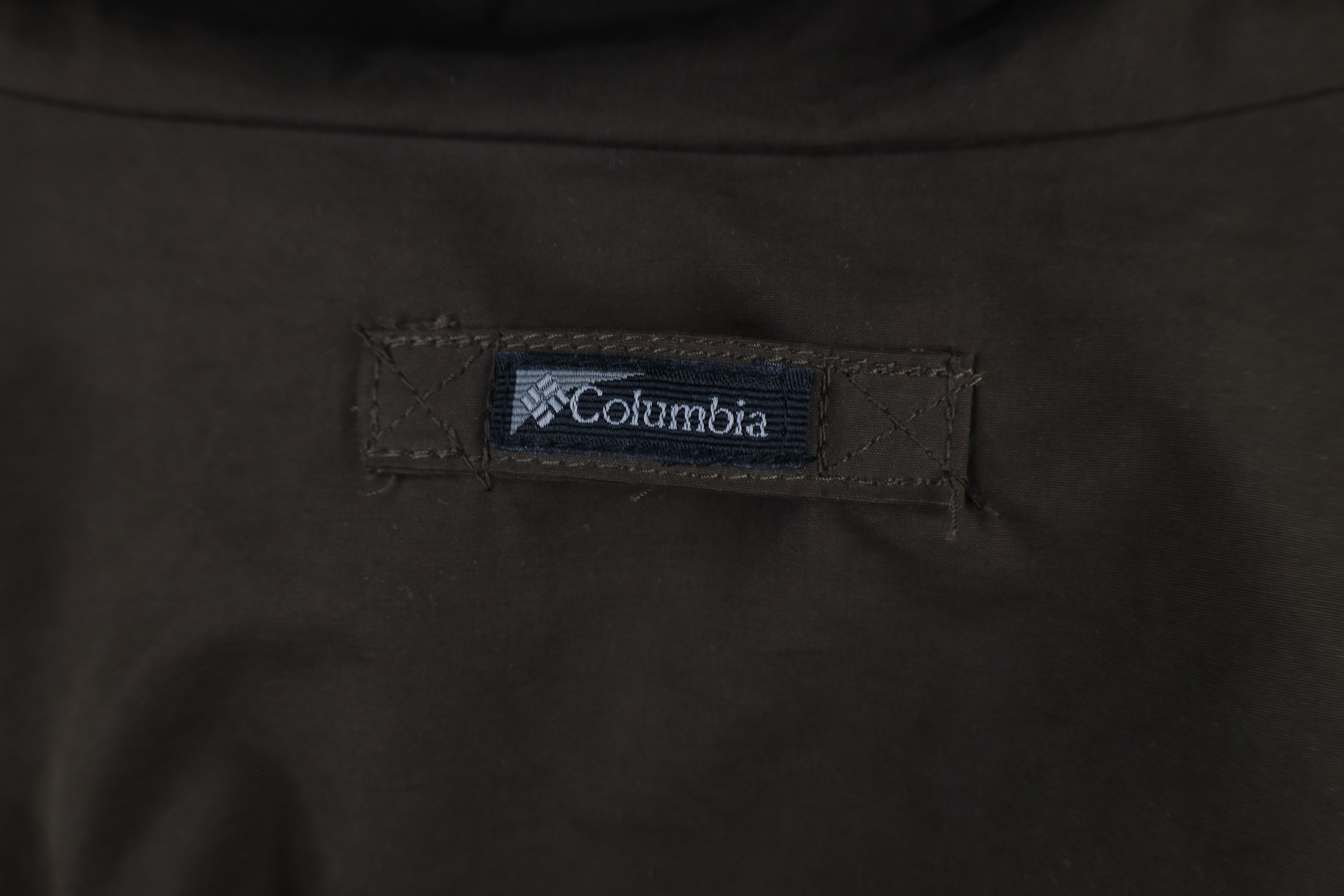 Columbia × Vintage Vintage Columbia Spell Out Fleece Lined Bomber Jacket Brown Size US XXL / EU 58 / 5 - 14 Thumbnail