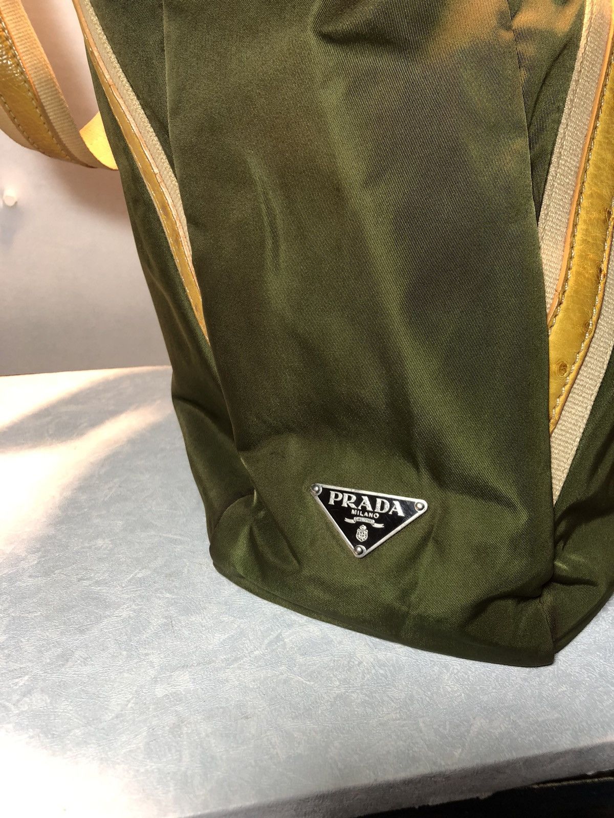 Prada × Vintage Prada tessuto tote bag Size ONE SIZE - 5 Thumbnail