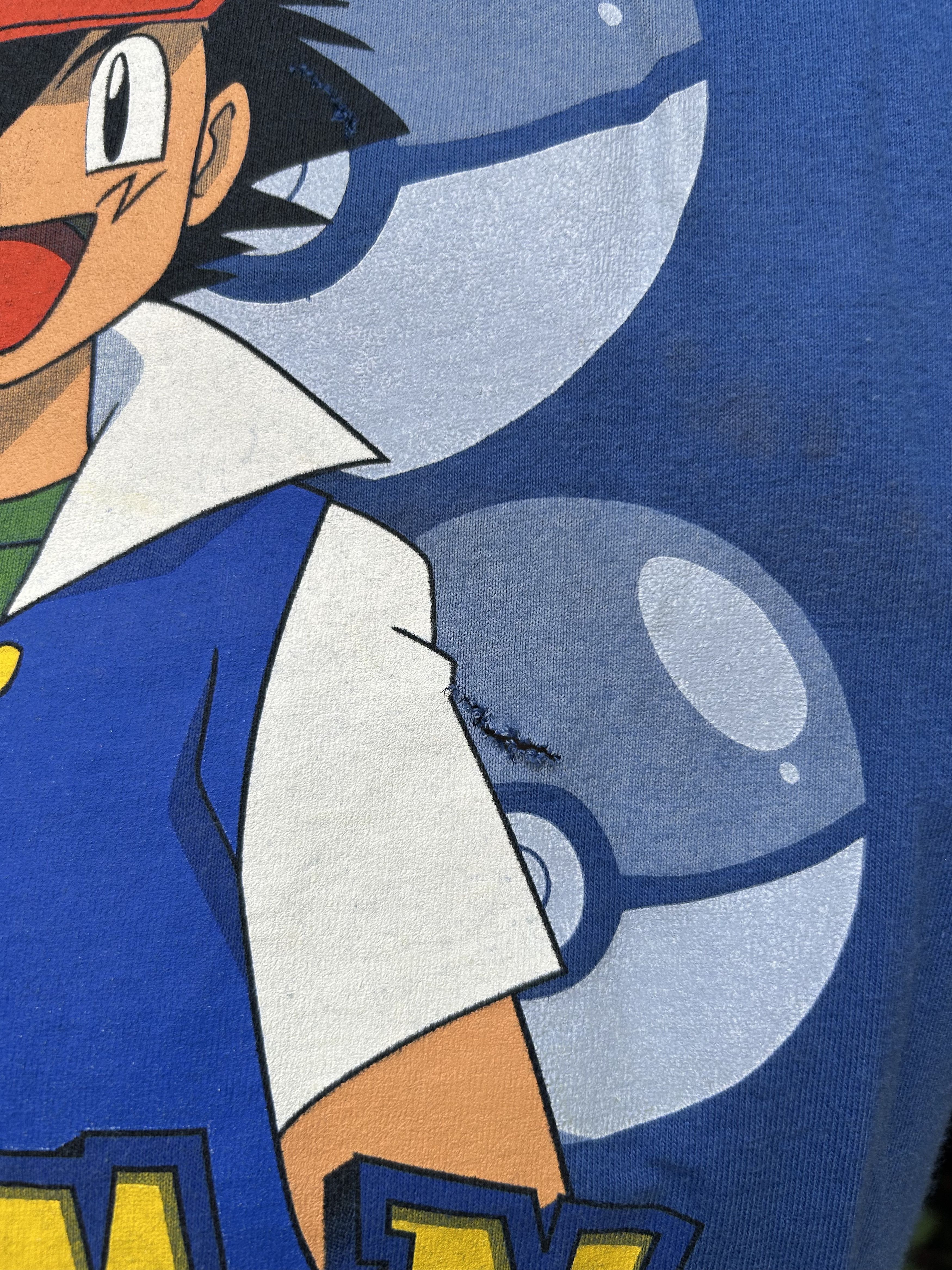 Anime Vintage 1999 Pokemon Anime Movie T-shirt Size US S / EU 44-46 / 1 - 6 Thumbnail