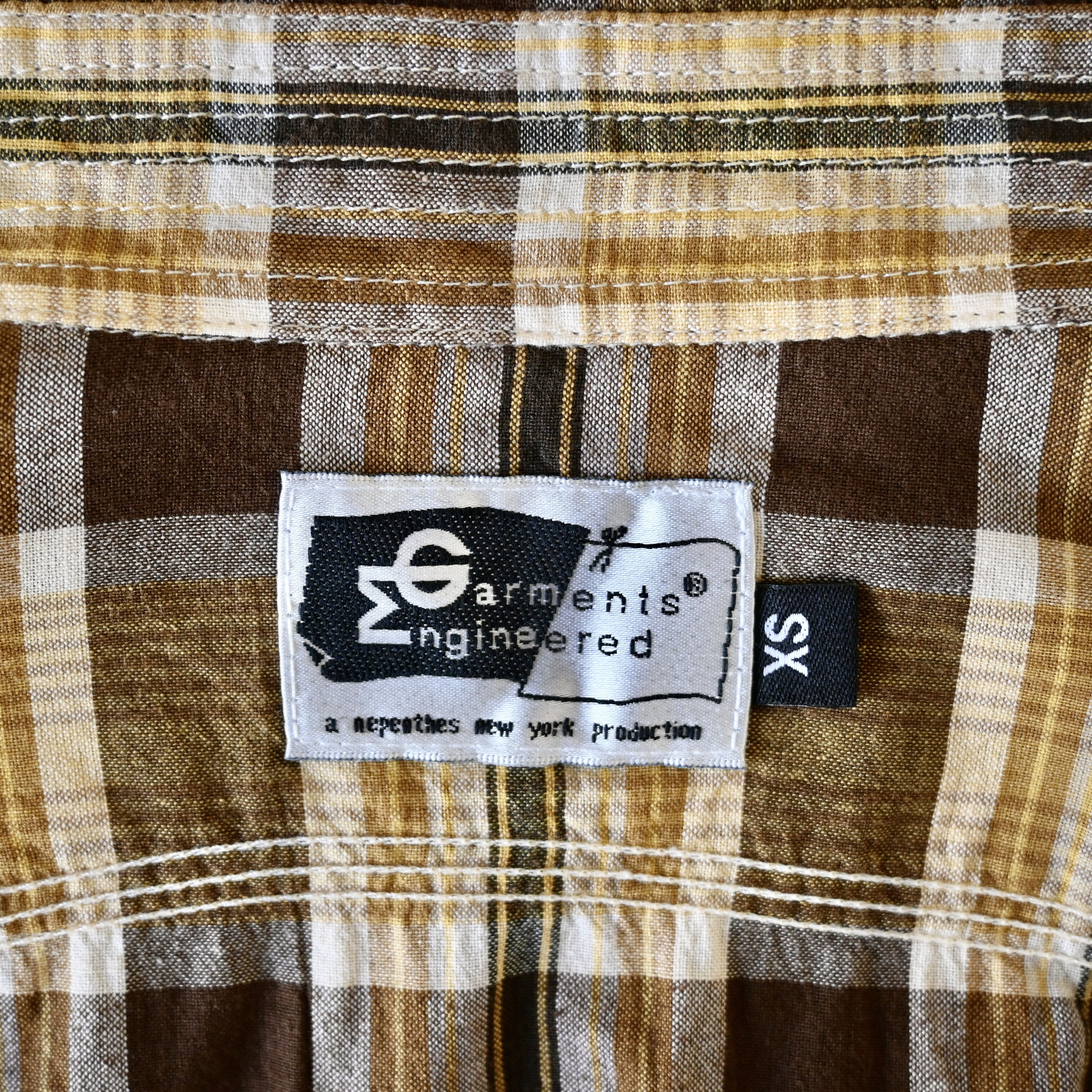 Engineered Garments 2000s ENGINEERED GARMENTS Work Shirt light weight cotton XS Size US XS / EU 42 / 0 - 11 Thumbnail