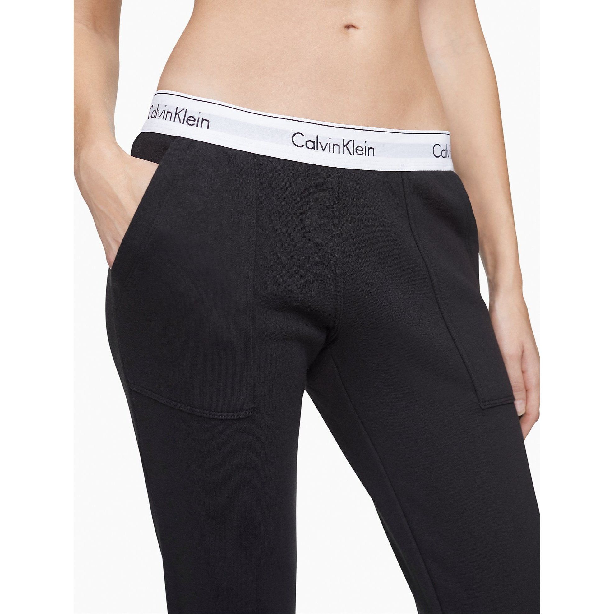 Calvin Klein Calvin Klein Women's size Large Jogger Sleep Pants Logo Size 35" - 10 Thumbnail