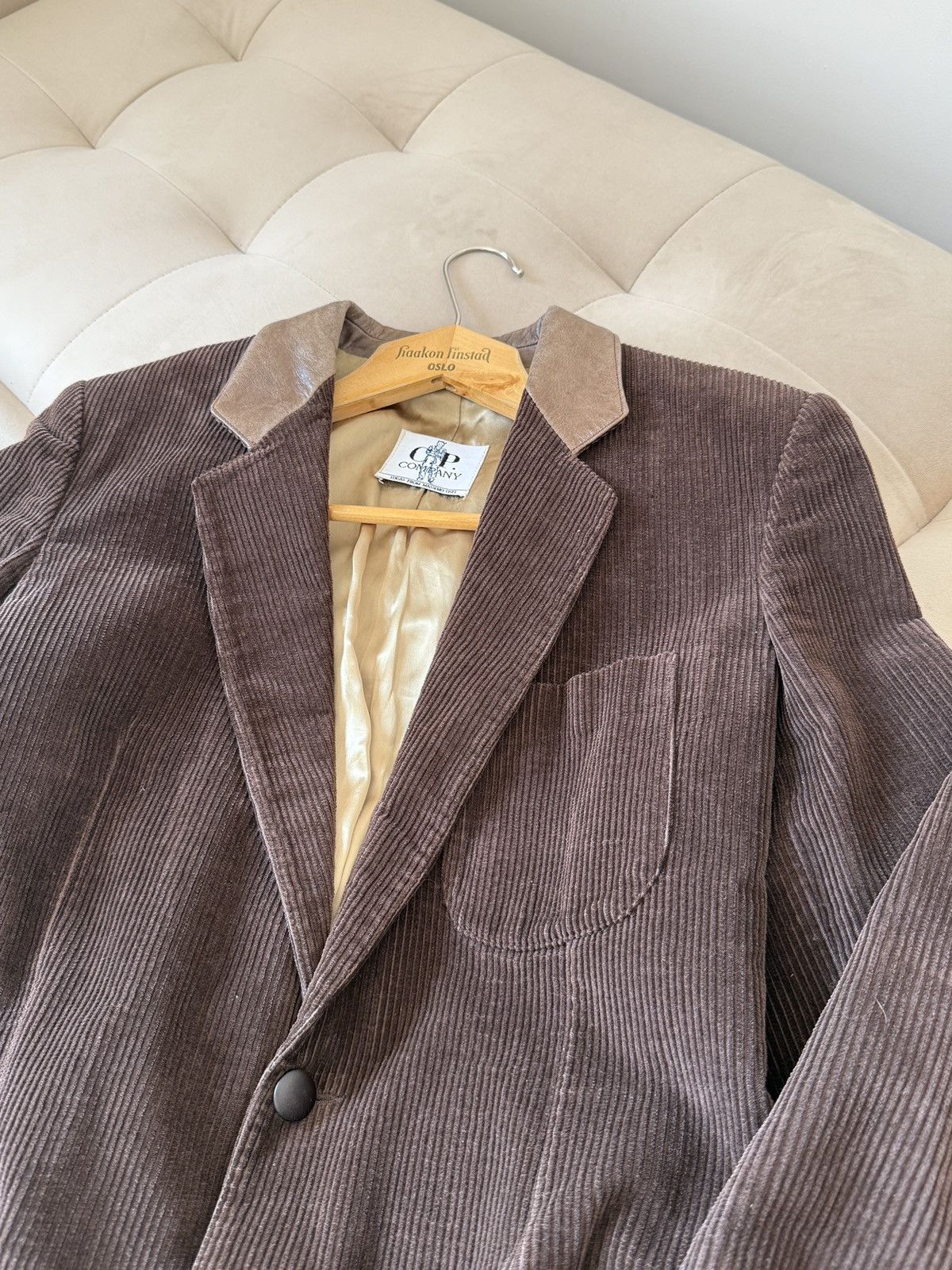 C.P. Company Archival C.P. Company Corduroy Blazer by Massimo Osti Size 40S - 6 Thumbnail