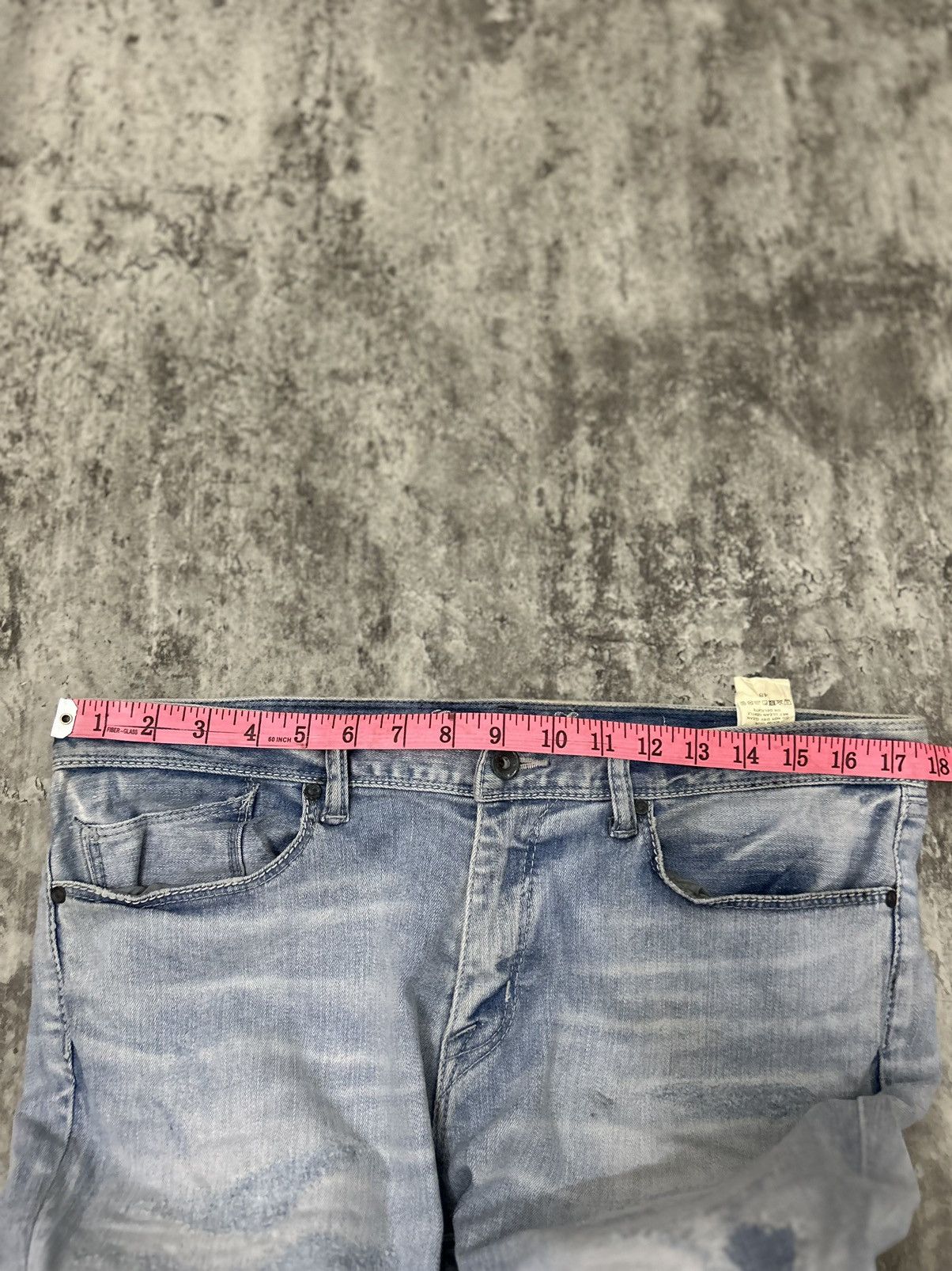 GOSTAR DE FUGA Gostar De Fuga Japan Slim Distressed Jeans Size US 34 / EU 50 - 11 Thumbnail