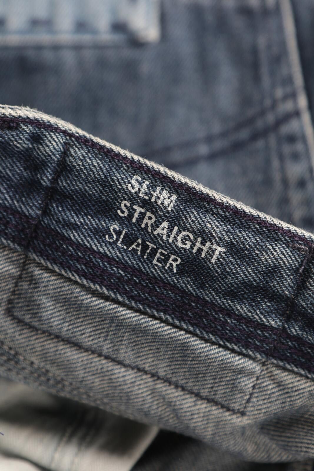 Tommy Hilfiger 00's Tommy Hilfiger Denim Patchwork Slim Fit Jeans Size US 30 / EU 46 - 6 Thumbnail