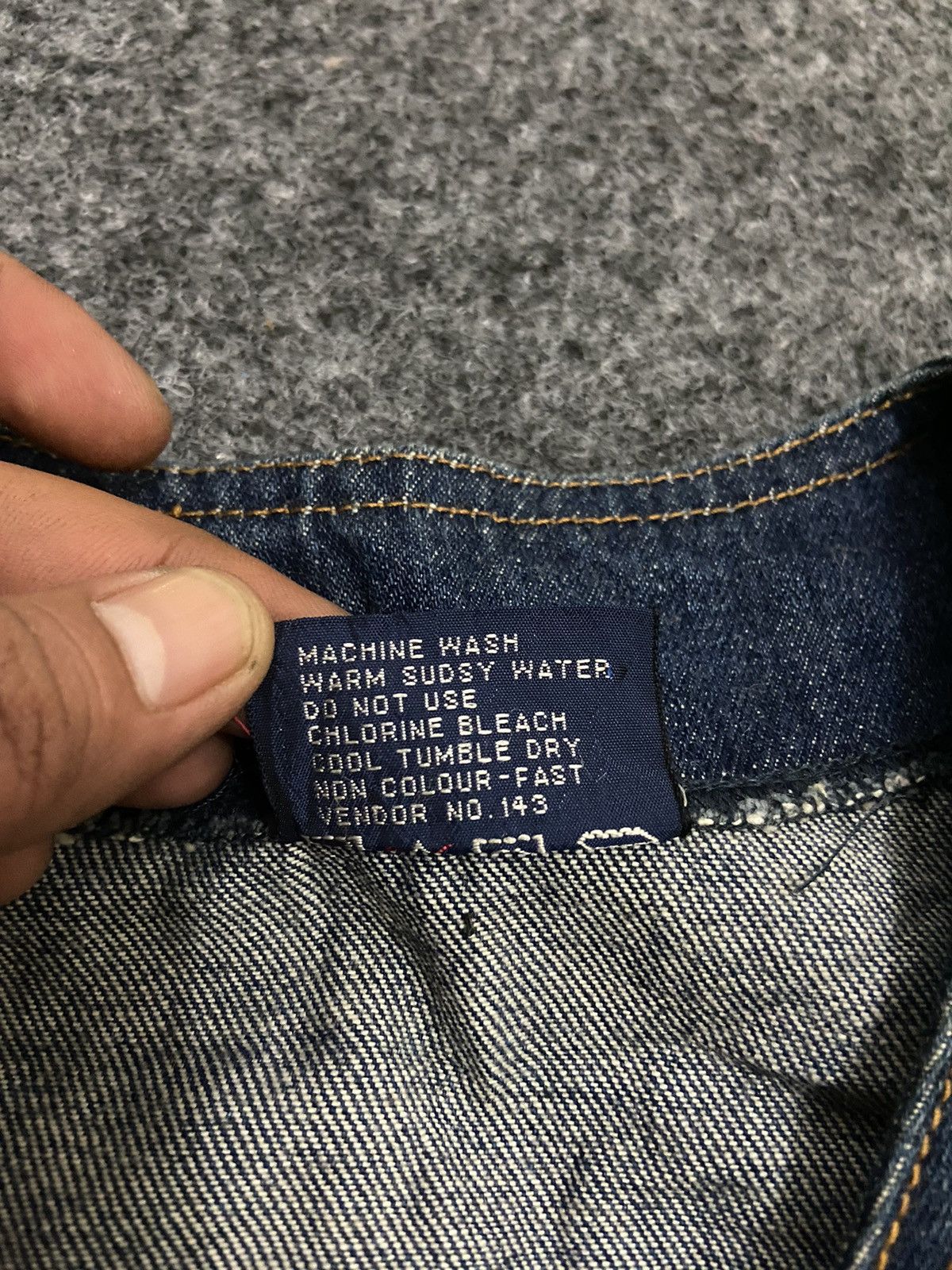 Japanese Brand × Vintage Y2K britania vintage denim vest Size S / US 4 / IT 40 - 7 Thumbnail