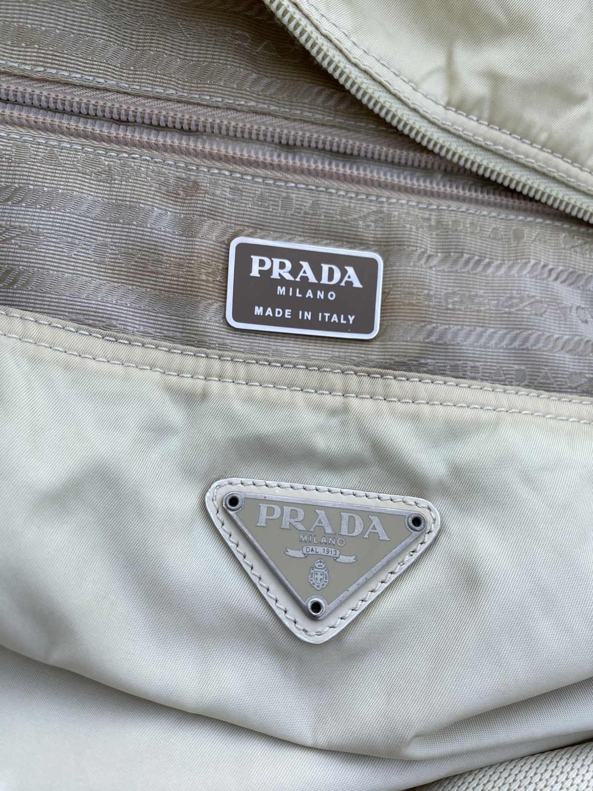 Prada Rare Vintage PRADA Nylon Tote Bag Size ONE SIZE - 13 Thumbnail