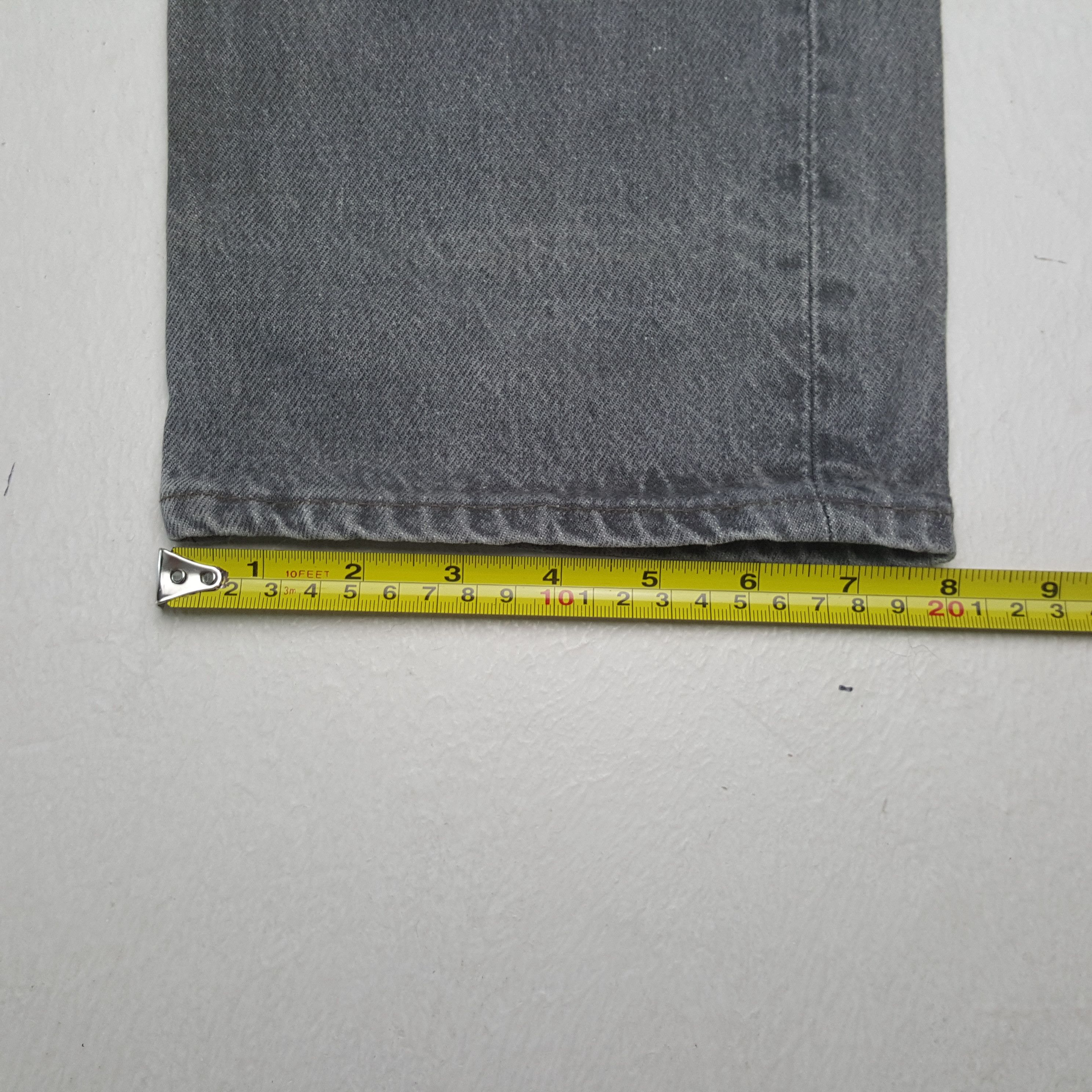 Levi's Vintage 90's Levis 501 Faded Gray Denim Jeans RR10 Size US 30 / EU 46 - 11 Thumbnail