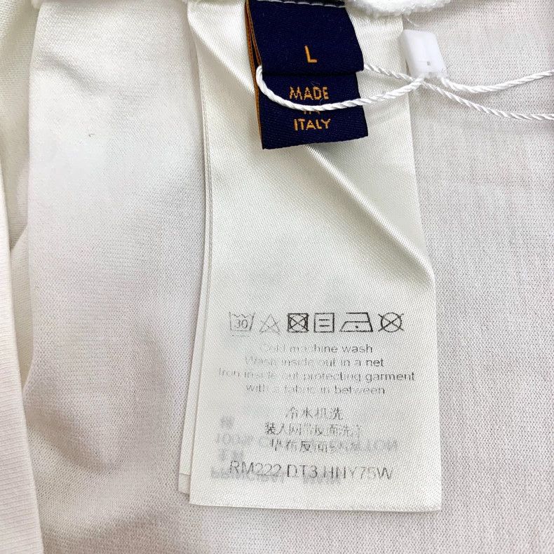 Louis Vuitton Louis Vuitton 22 white logo monogram embroidered cotton cr Size US L / EU 52-54 / 3 - 7 Thumbnail