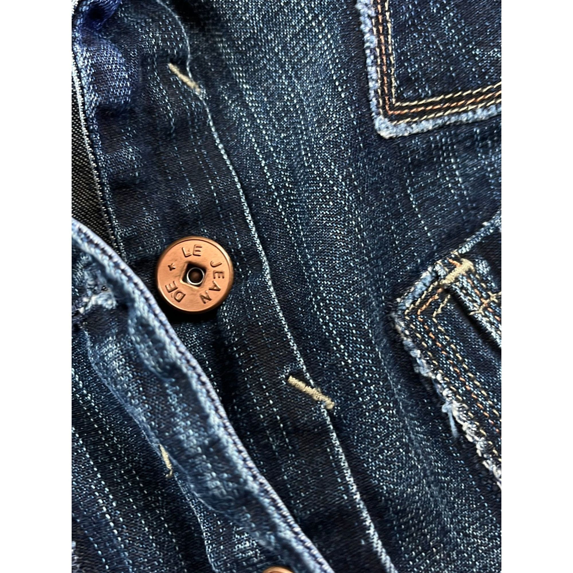 Marithe + Francois Girbaud × Vintage Marithe Francois Girbaud Womens Denim Jacket Size M / US 6-8 / IT 42-44 - 3 Thumbnail