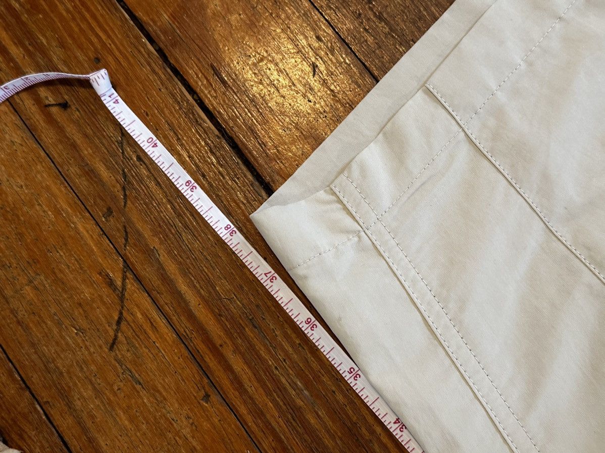 Uniform Bridge UNIFORM BRIDGE White Wide-Leg Trousers Size: 34 (tagged) Size US 30 / EU 46 - 8 Thumbnail
