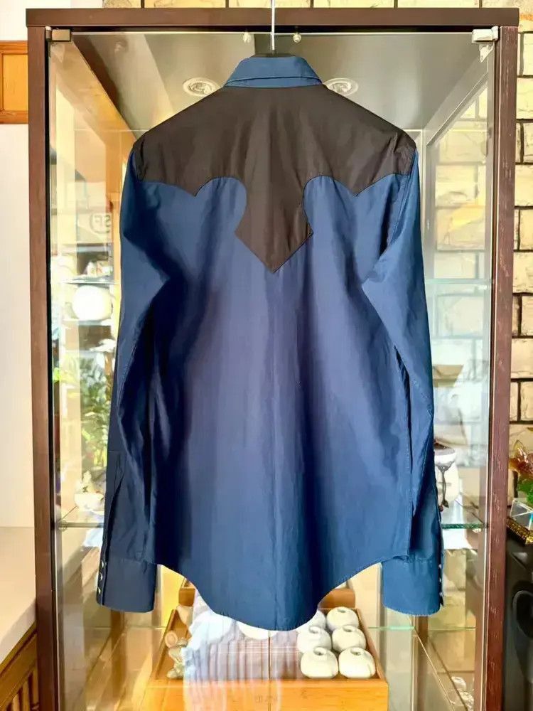 Saint Laurent Paris Sz 38 Saint Laurent Paris 13AW Joint Western Shirt Size US S / EU 44-46 / 1 - 3 Thumbnail