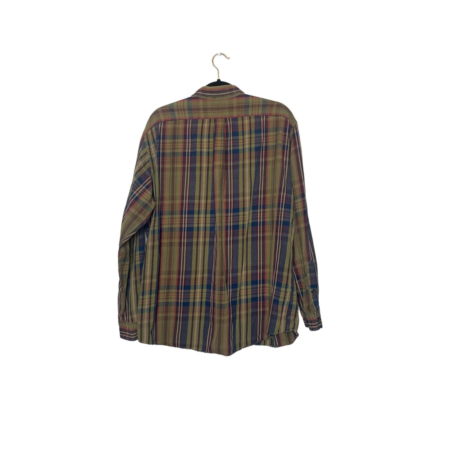 Ralph Lauren Ralph Lauren Polo plaid vintage button shirt size XL Size US XL / EU 56 / 4 - 7 Thumbnail
