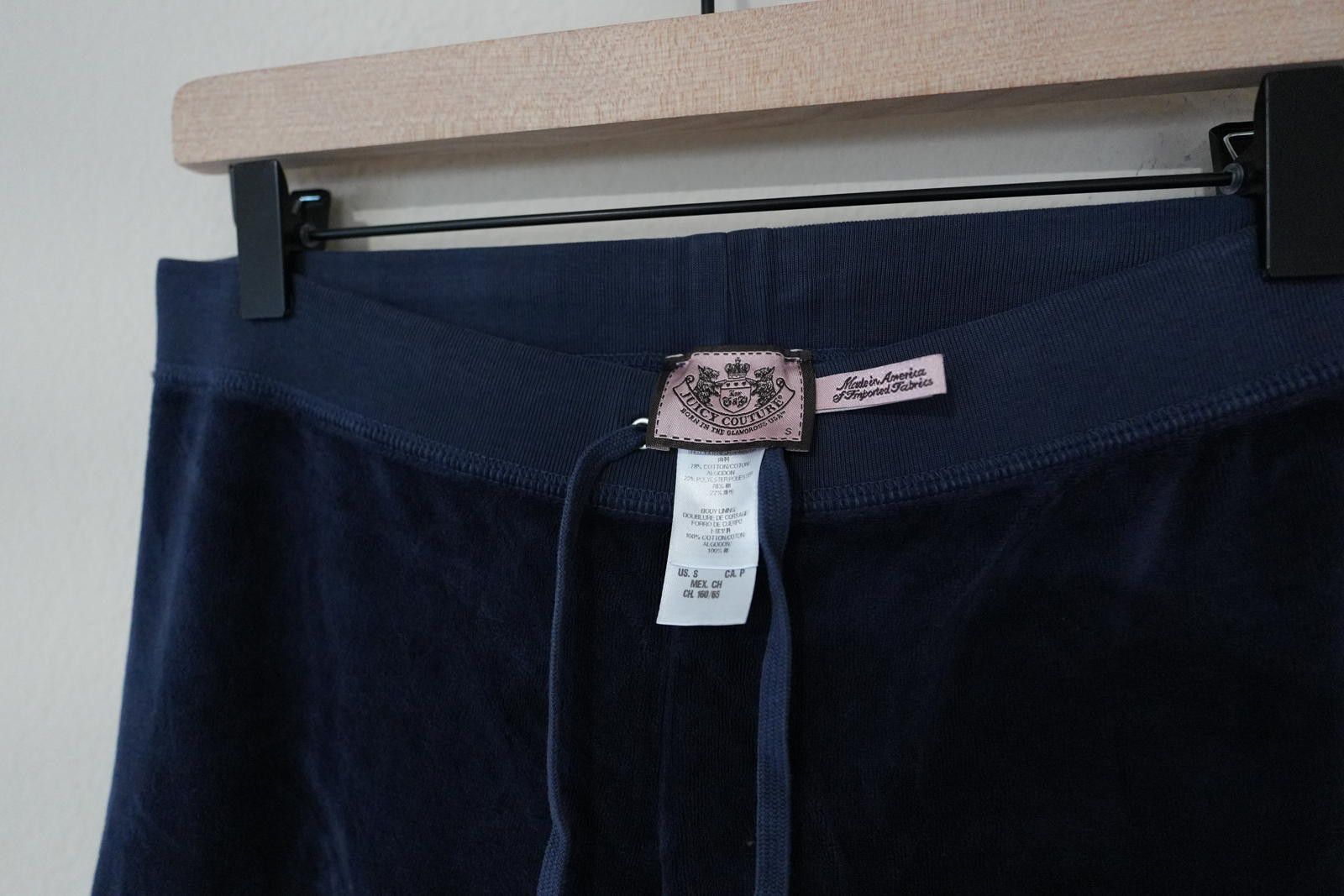 Juicy Couture Jeans Juicy Couture Track Set Women S Navy VTG Y2K Velour Wide Leg Size S / US 4 / IT 40 - 9 Thumbnail