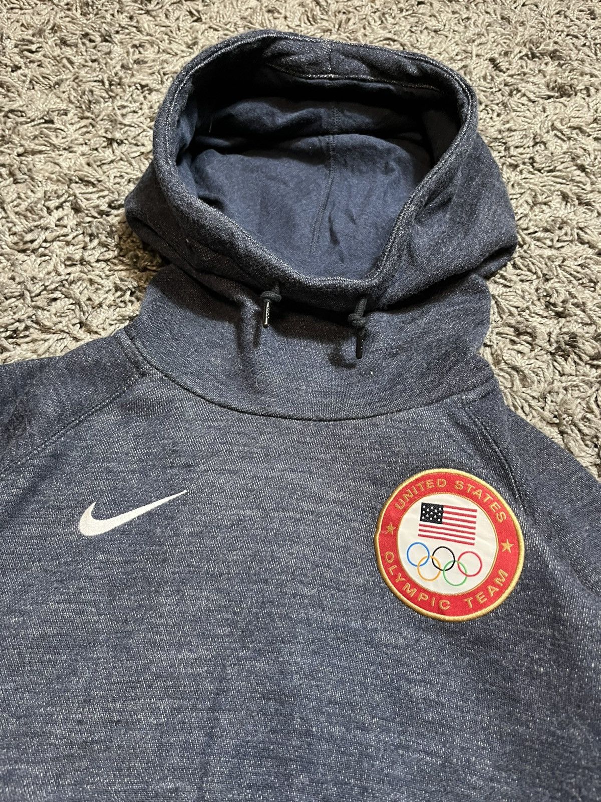 Nike NIKE USA OLYMPIC TEAM COTTON HOODIE Size L / US 10 / IT 46 - 2 Thumbnail