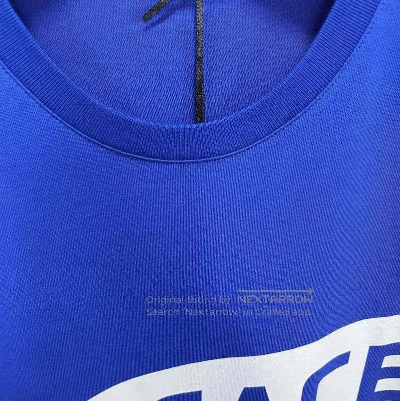 Versace Versace Men's Summer Blue Cotton T-Shirt . Size US S / EU 44-46 / 1 - 4 Thumbnail