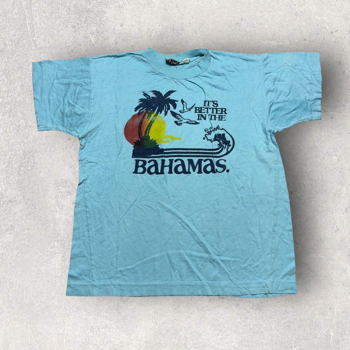 Vintage Vintage Bahamas tee Size US L / EU 52-54 / 3 - 1 Thumbnail
