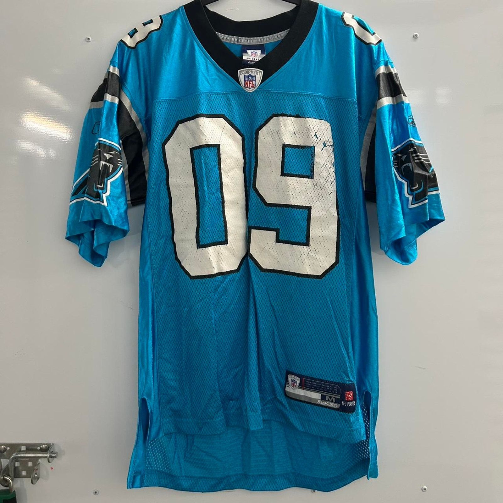 NFL Carolina Panthers 09 blue jersey Size US M / EU 48-50 / 2 - 1 Thumbnail