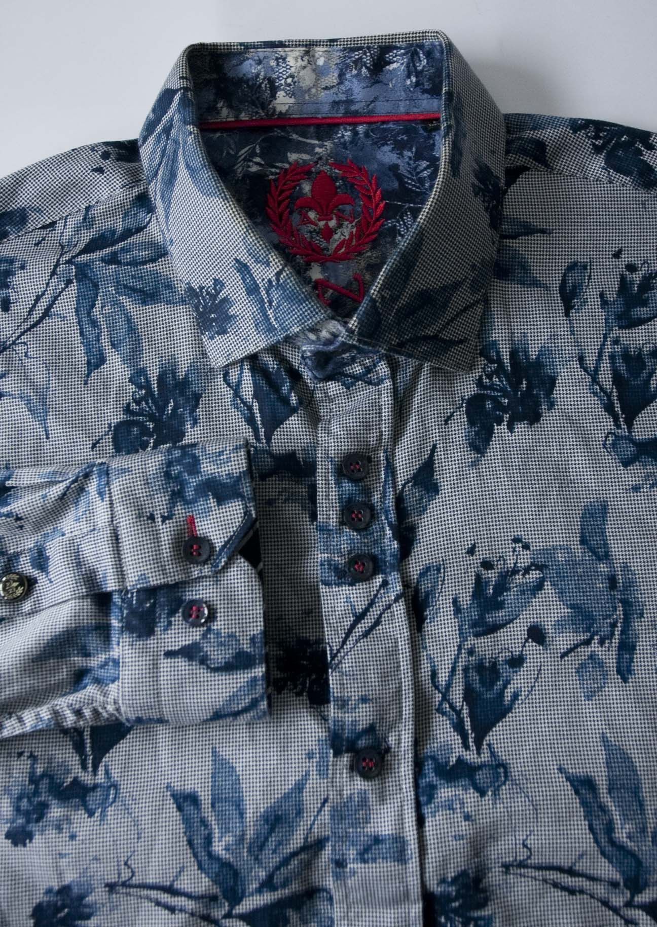 Au Noir Au Noir Shirt Floral Size 5 / L Size US L / EU 52-54 / 3 - 3 Thumbnail