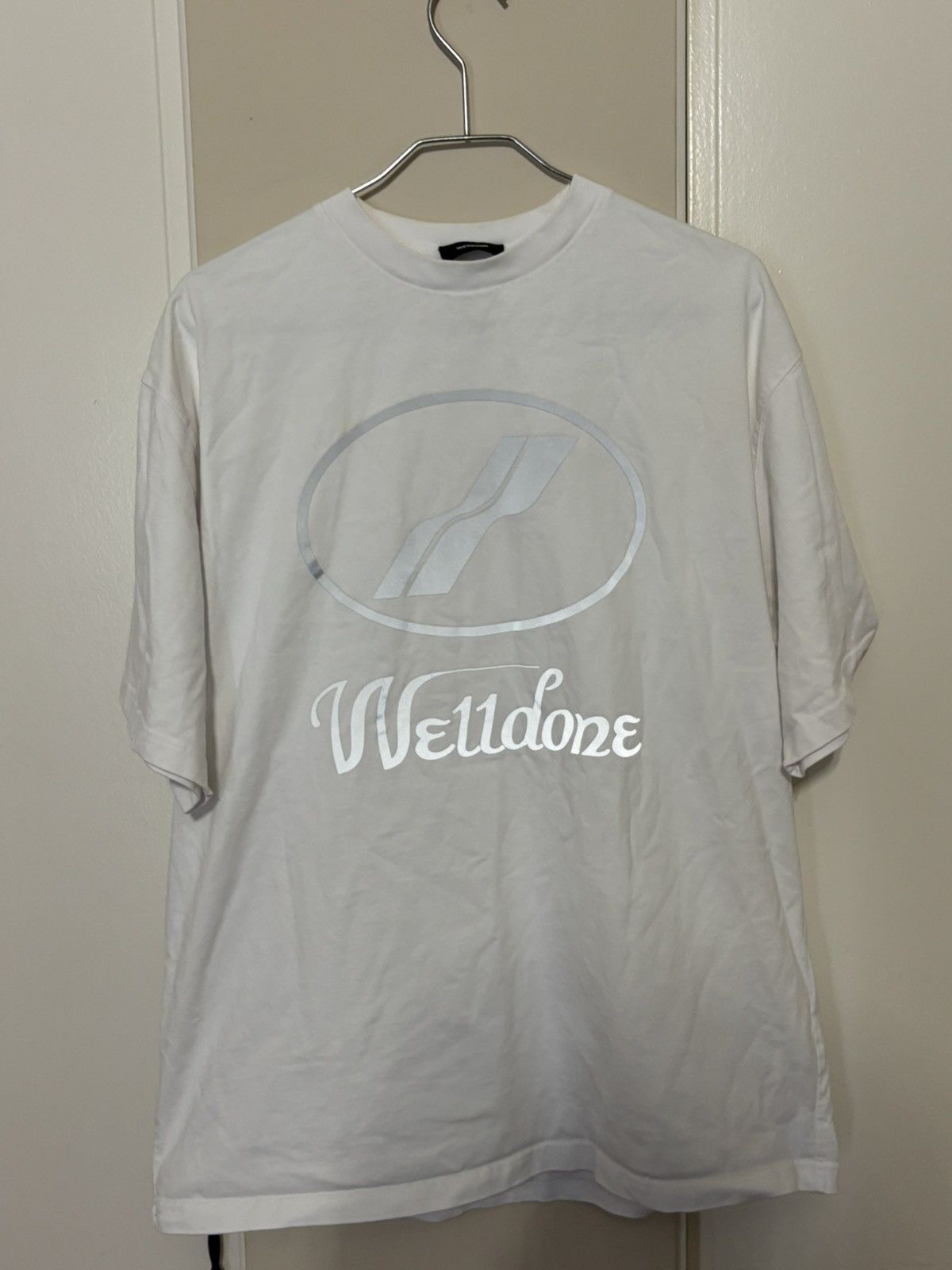 WE11DONE The reflective tee Size US L / EU 52-54 / 3 - 1 Thumbnail