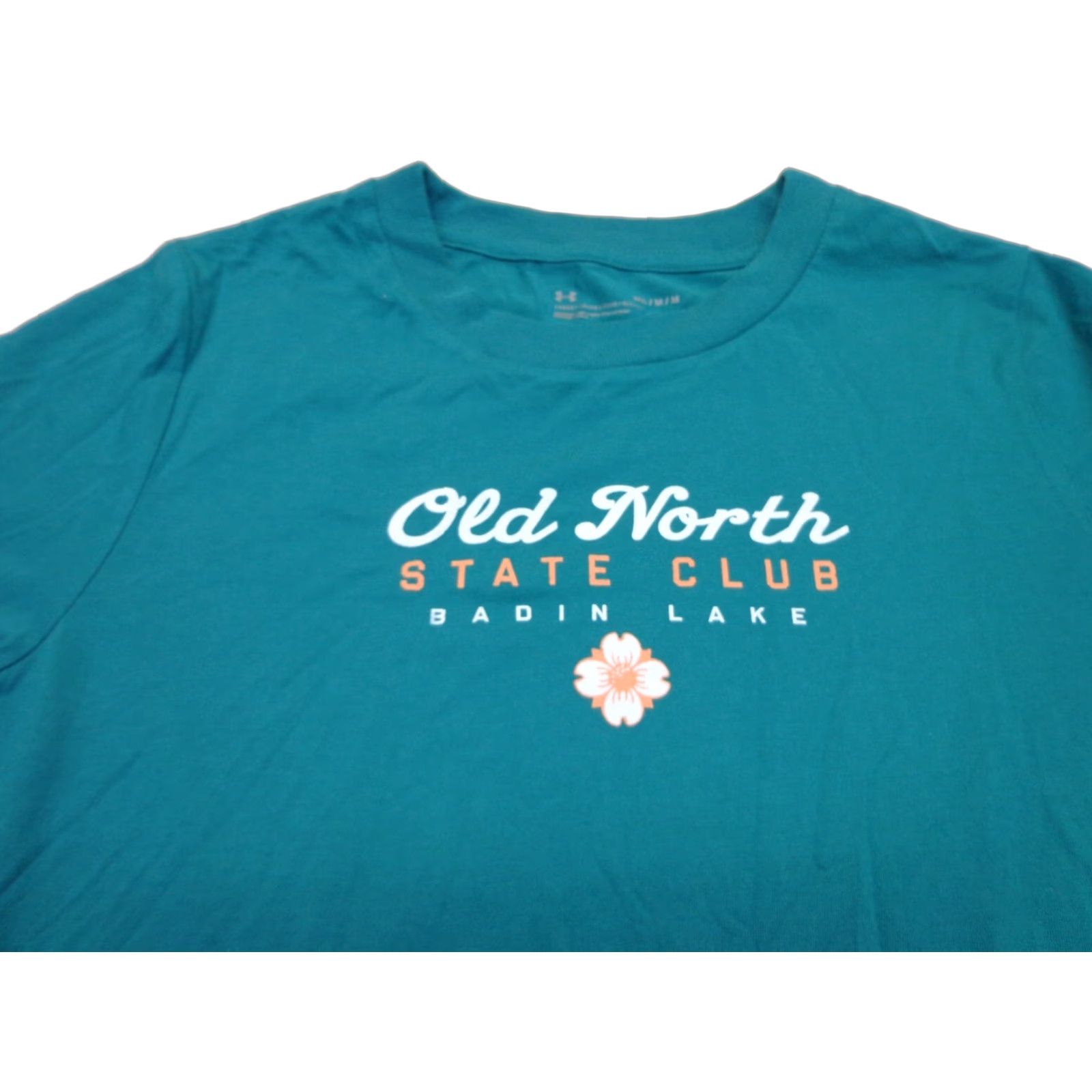 Under Armour Under Armour Women's T-Shirt Medium Cotton Blend Green Old North State Club Badin Lake Size M / US 6-8 / IT 42-44 - 1 Thumbnail