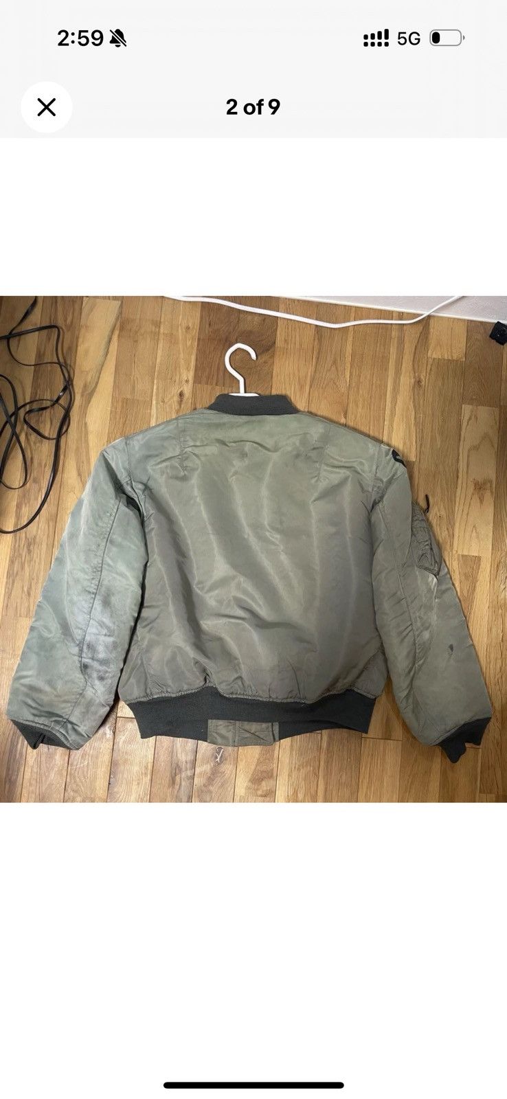 Buzz Rickson's Buzz Rickson’s MA-1 USAF Bomber Jacket - Size Large Size US L / EU 52-54 / 3 - 2 Thumbnail