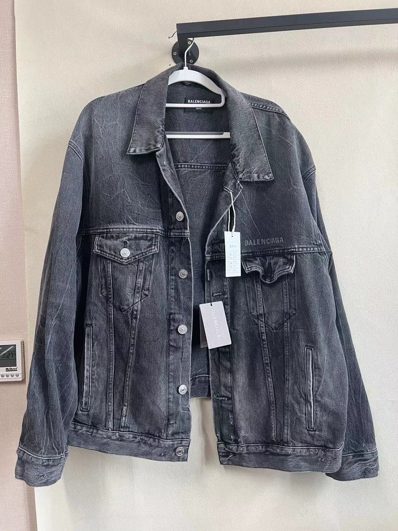 Balenciaga Balenciaga Denim Jacket Size US XS / EU 42 / 0 - 1 Thumbnail