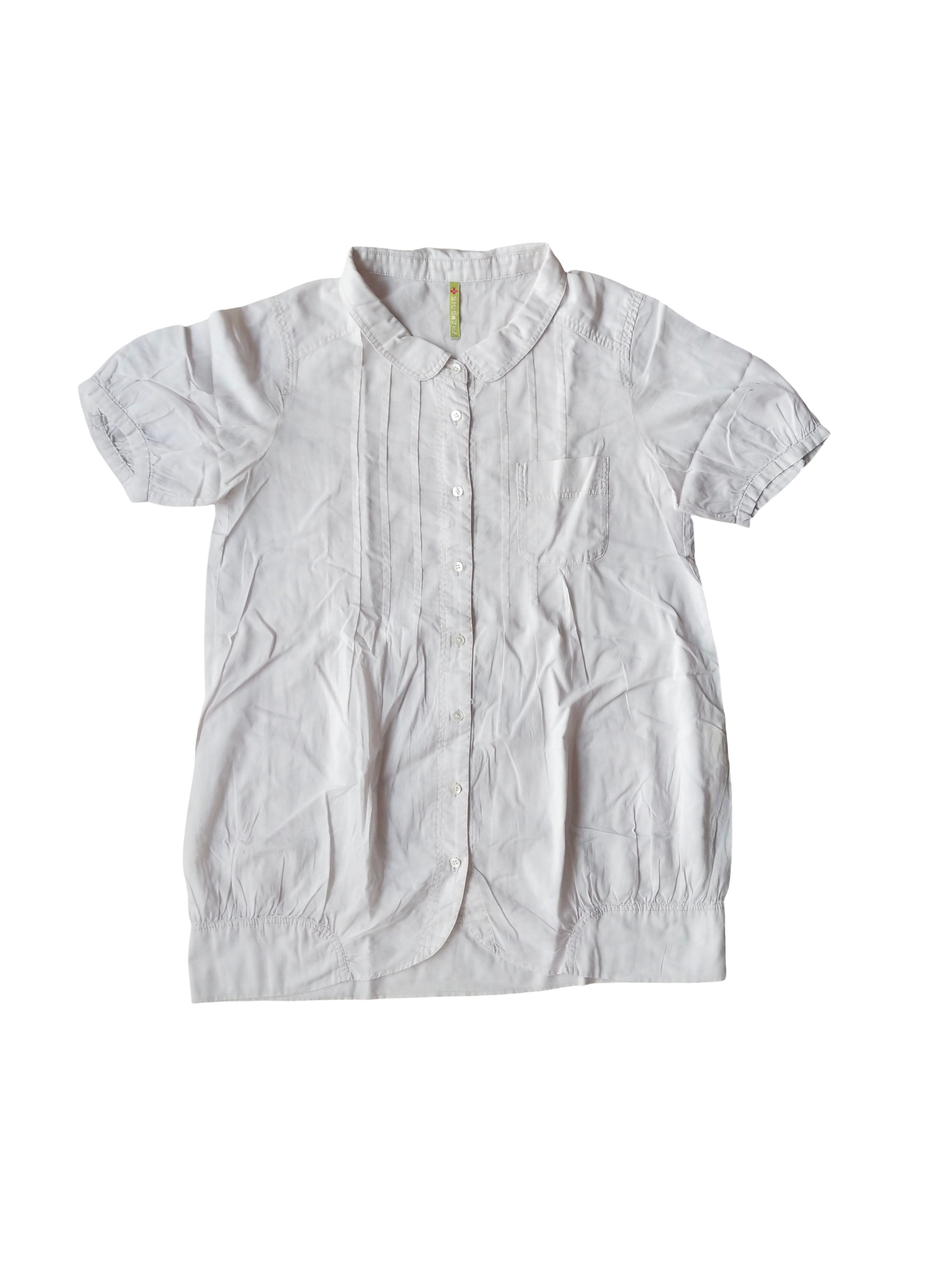 Issey Miyake Frapbois Peter Pan Collar Blouse Japan Size M / US 6-8 / IT 42-44 - 1 Thumbnail