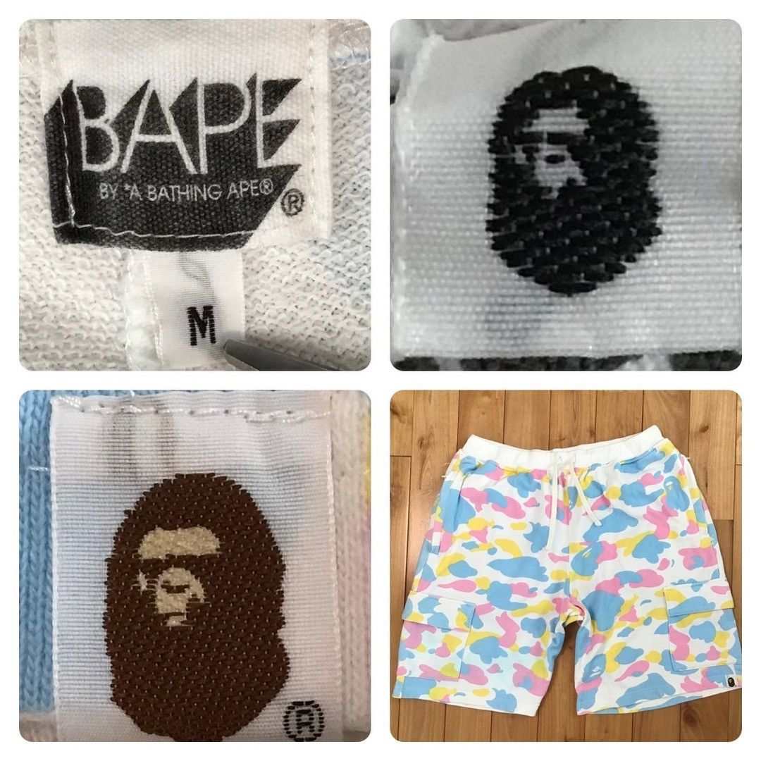 Bape BAPE Multi camo sweat cargo shorts cotton candy camo ★size M Size US 32 / EU 48 - 7 Thumbnail
