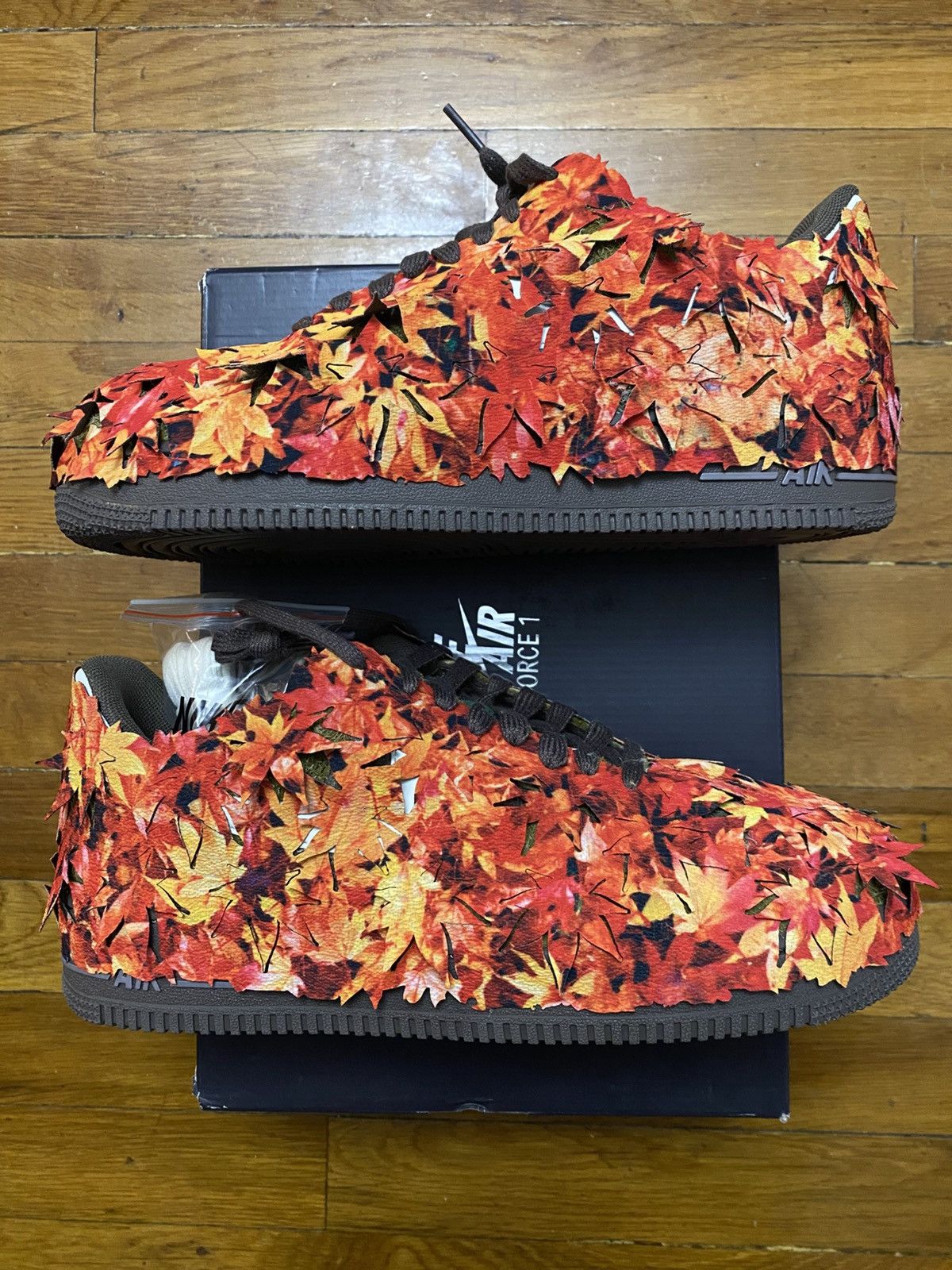 Nike Size 9 - Air Force 1 ‘07 LX Leaf Camo Olive Flak Men’s Size US 9 / EU 42 - 2 Thumbnail