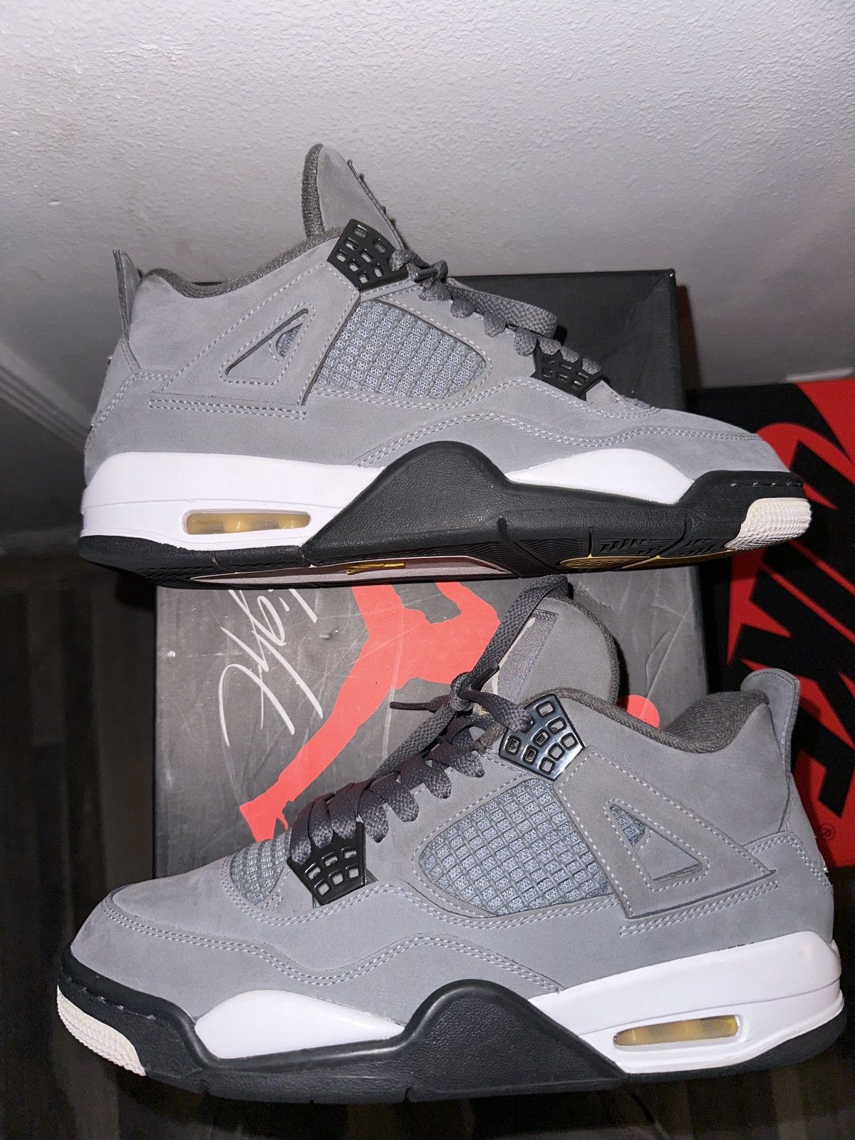 Jordan Brand × Nike Jordan 4 cool greys Size US 8.5 / EU 41-42 - 9 Thumbnail