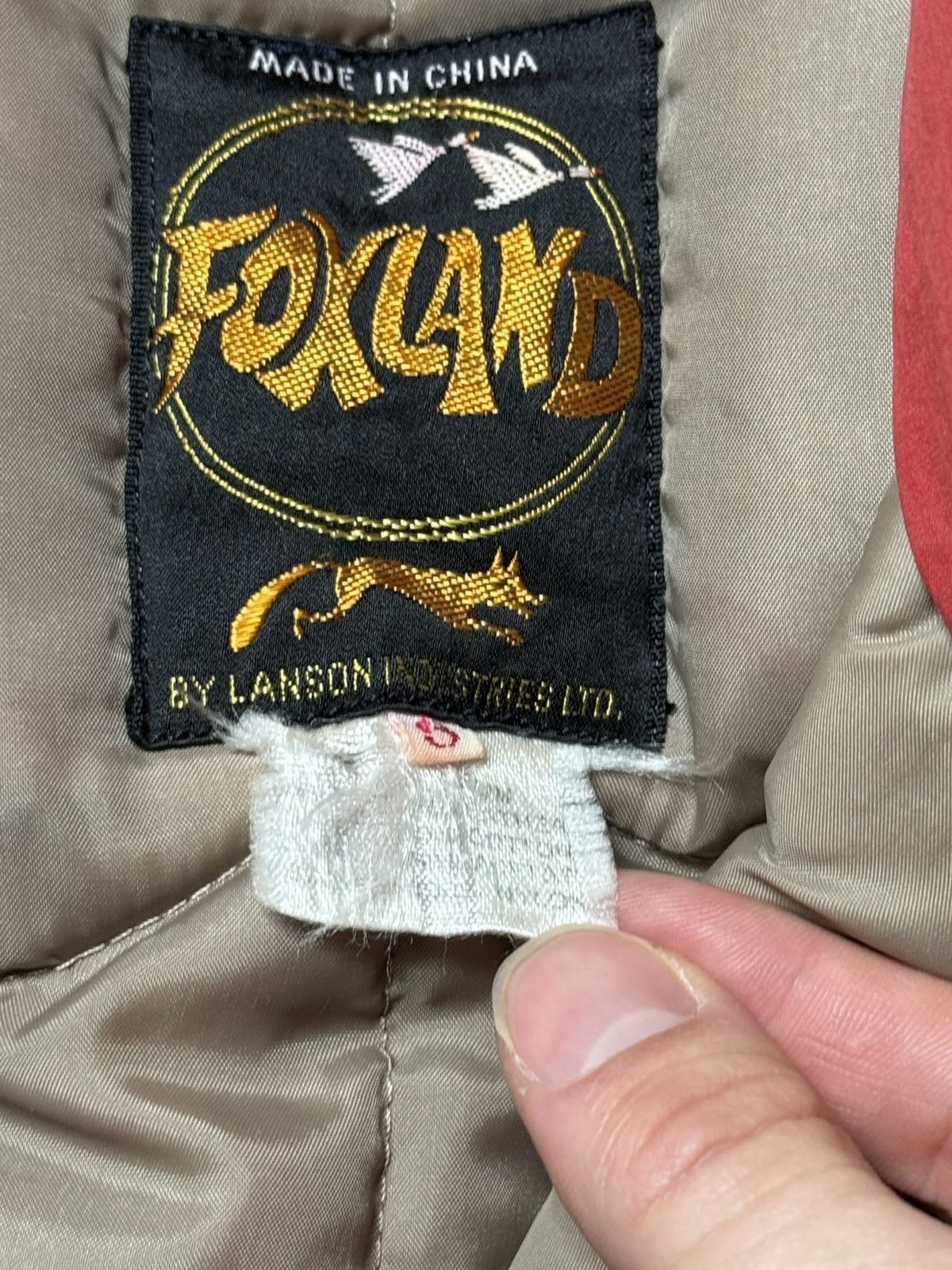 Vintage True Vtg 70s Foxland Down Parka Trench Coat Full Zip Jacket Size S / US 4 / IT 40 - 4 Thumbnail