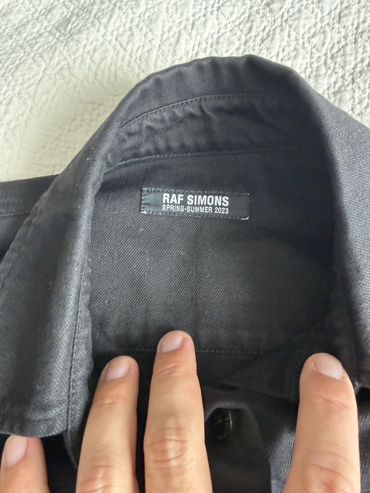 Raf Simons Raf Simons S/S 23 Oversized Denim Jacket Size US XS / EU 42 / 0 - 3 Thumbnail