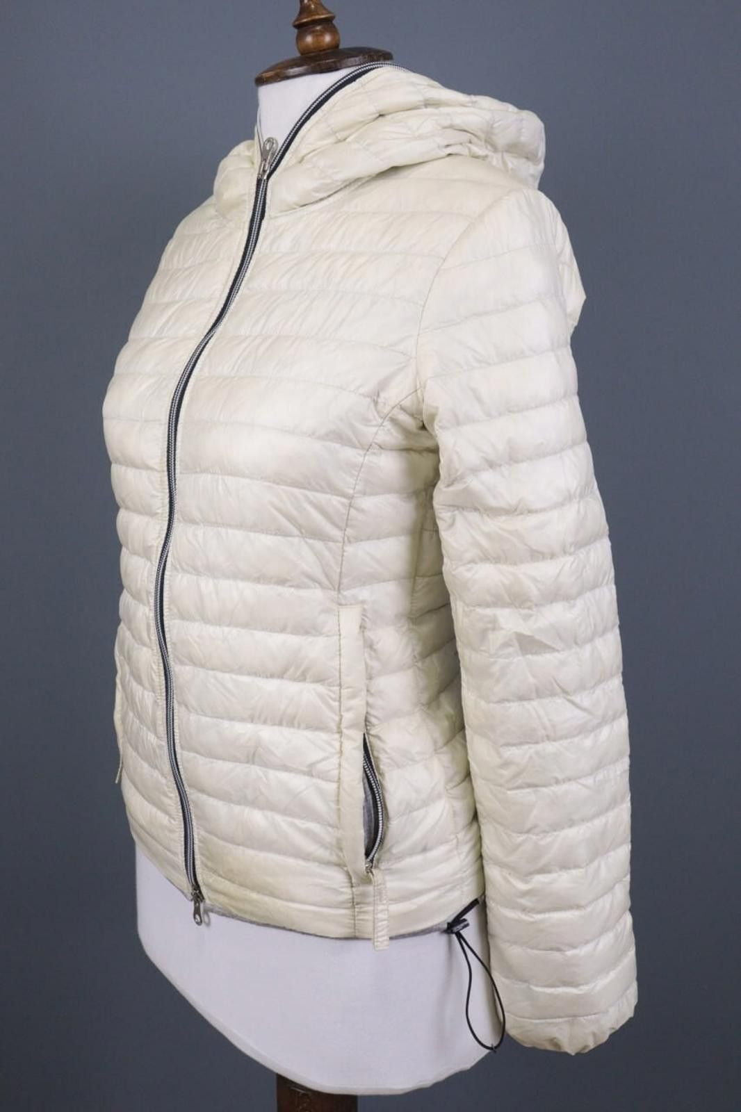 Duvetica Duvetica Beige Quilted Hooded Down Jacket Size 42 Size M / US 6-8 / IT 42-44 - 5 Thumbnail