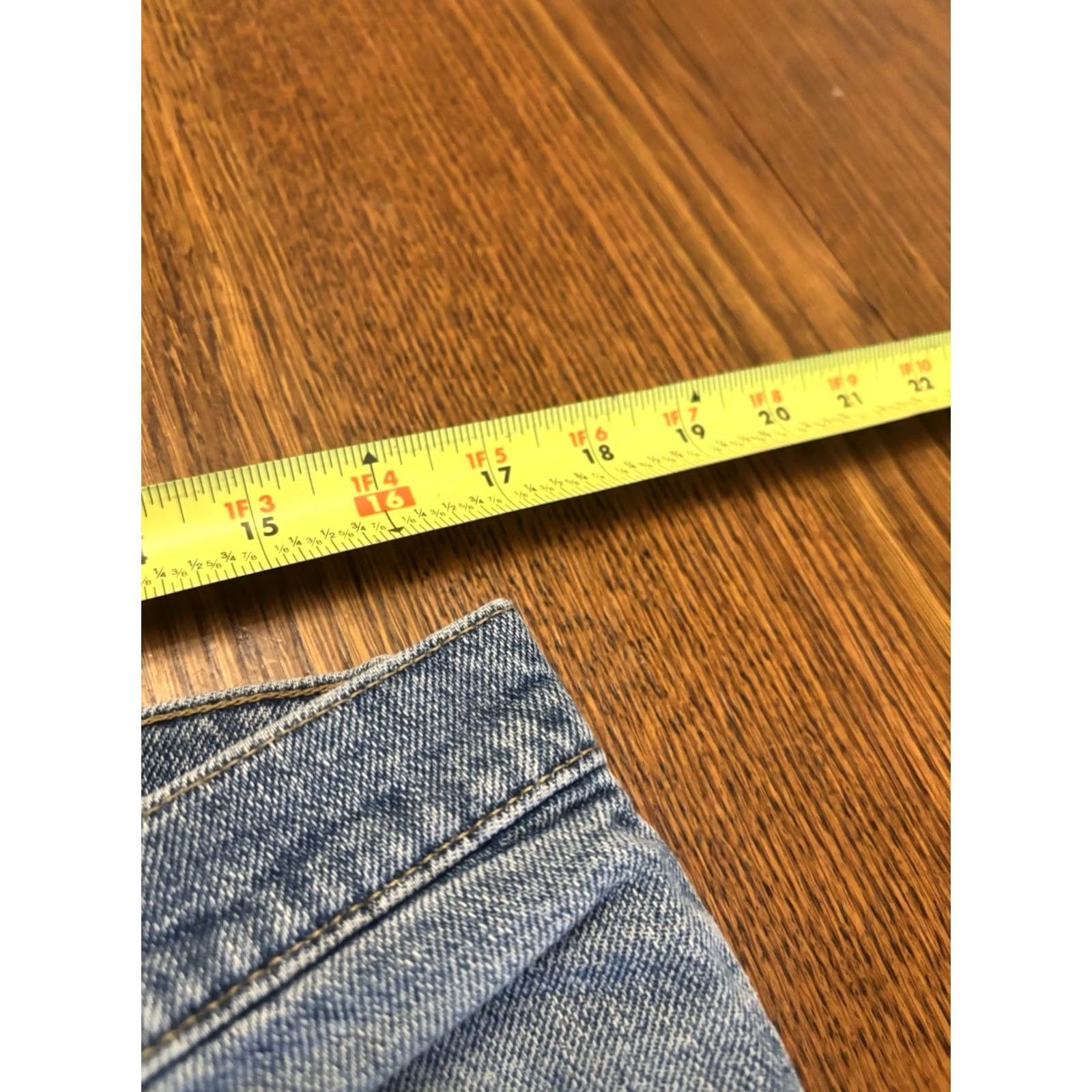 Wrangler Vintage Wrangler Jeans Mens 34x30 Blue Denim Straight Leg Distressed 90s Size US 34 / EU 50 - 3 Thumbnail